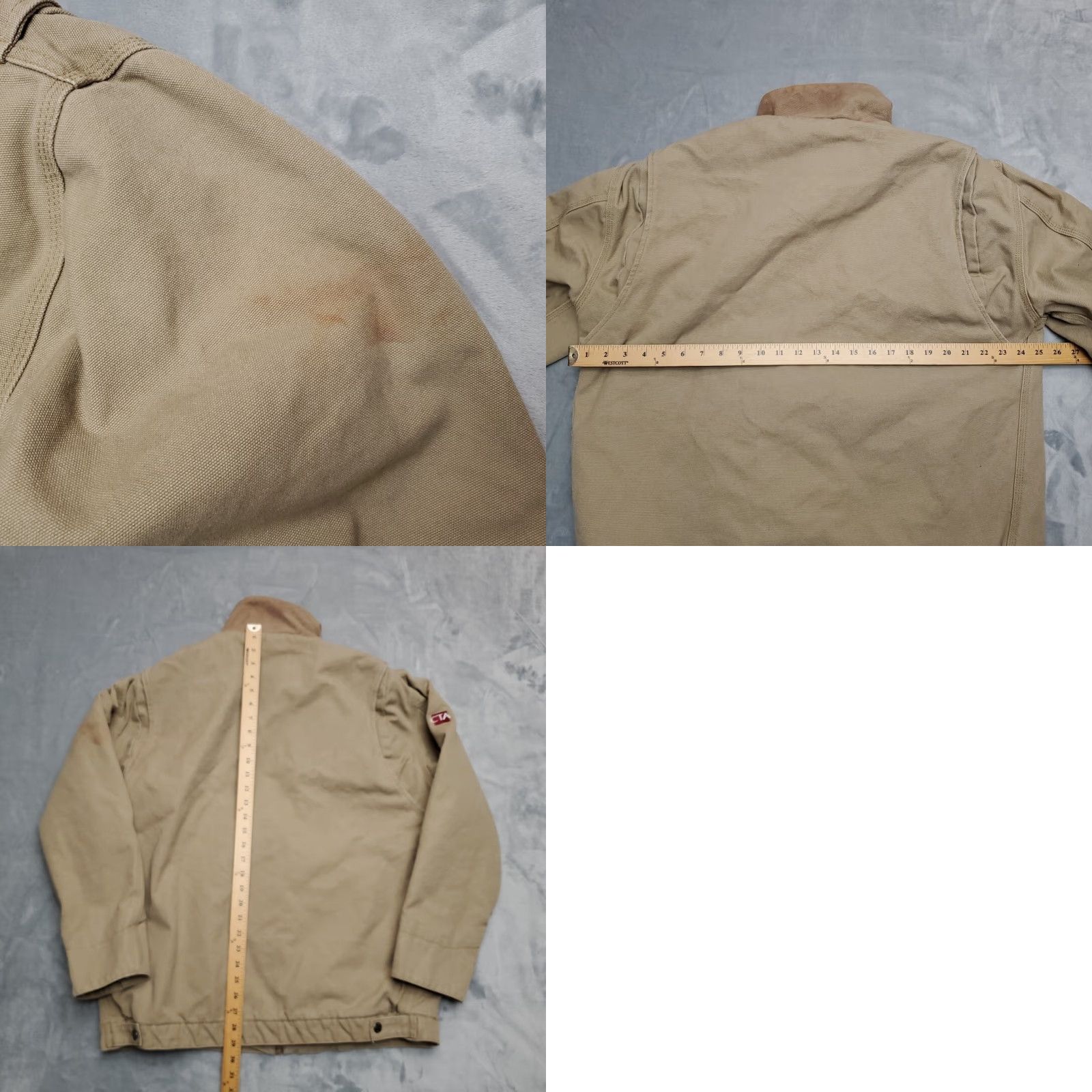 Stormtech VINTAGE Stormtech Jacket Mens XL Brown Trucker 50% Wool Flannel Lined Chore Work Bomber Shirt Size US XL / EU 56 / 4 - 9 Thumbnail