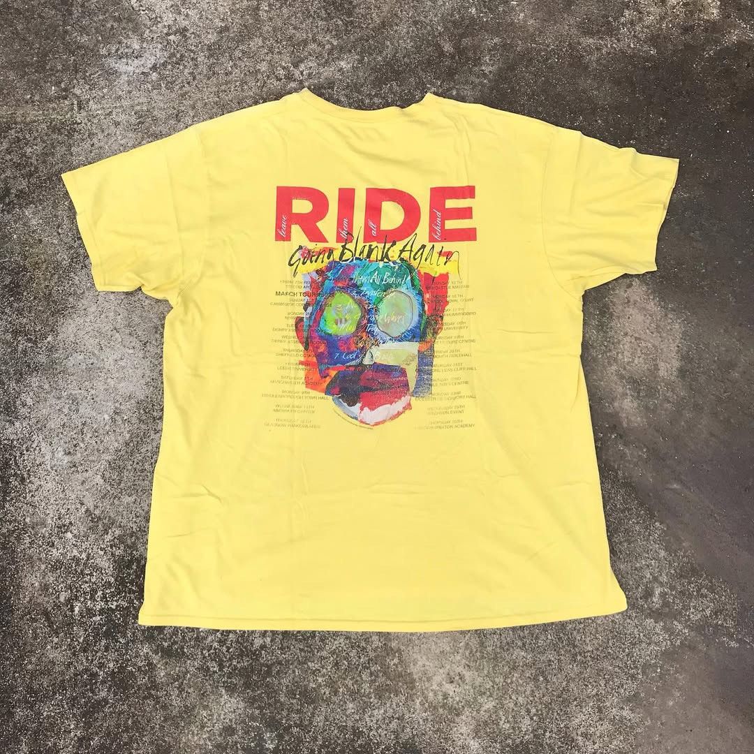 Other RIDE - Going Blank Again (Bootleg Vintage T-Shirt) Size US XL / EU 56 / 4 - 1 Thumbnail