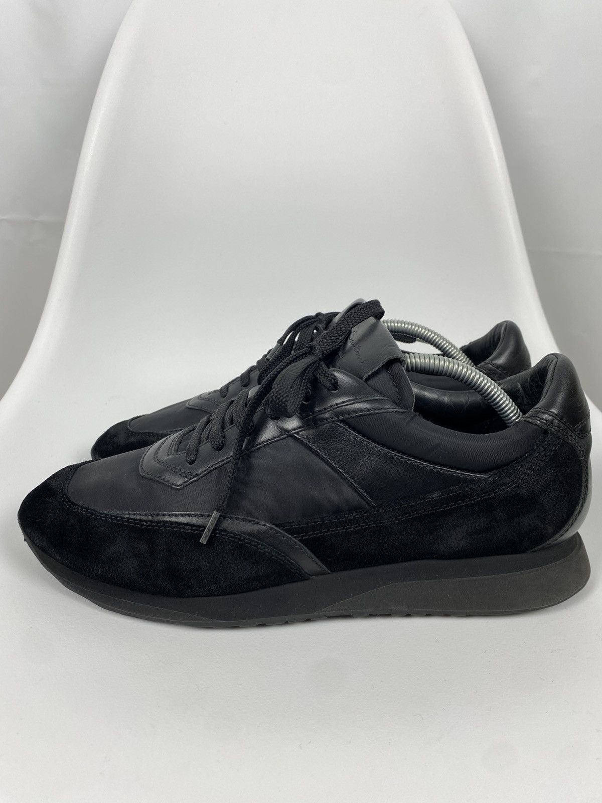 Santoni Santoni Low-Top Sneakers Combined Suede Leather EU8.5 US9.5 Size US 9.5 / EU 42-43 - 3 Thumbnail