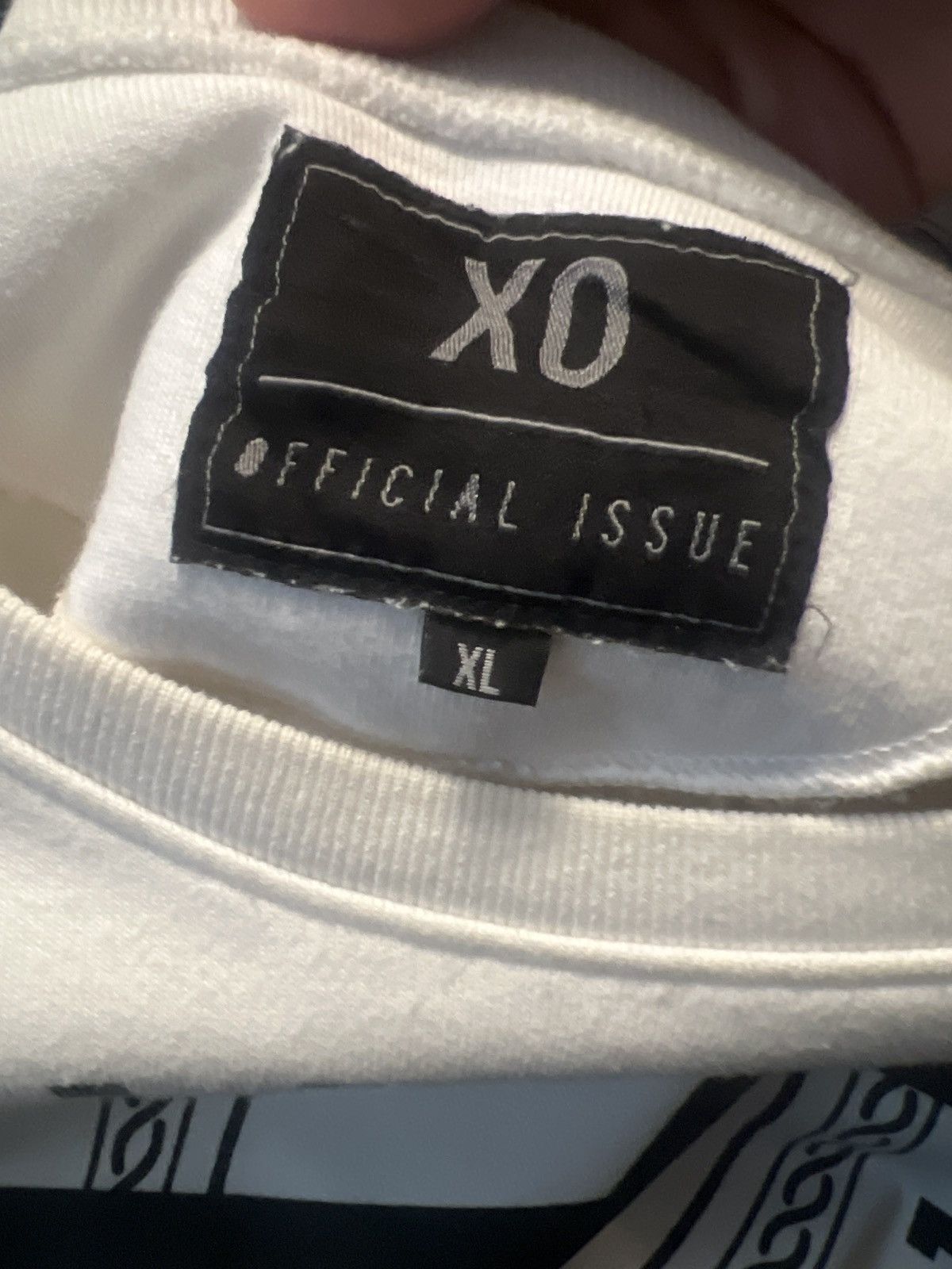 The Weeknd *GRAIL* Official Issue XO Cut & Sewn Crewneck White 2X014 Size US XL / EU 56 / 4 - 12 Thumbnail