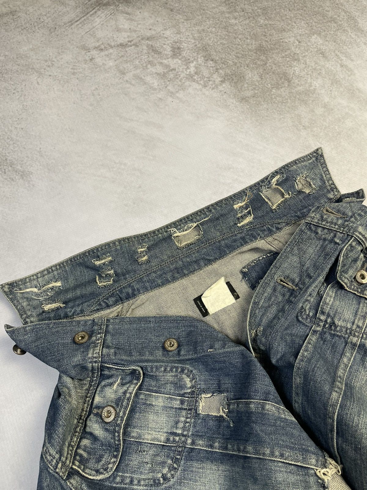 Dolce & Gabbana AW04 Dolce & Gabbana Artisanal Patchwork Denim Jacket Size US M / EU 48-50 / 2 - 6 Thumbnail