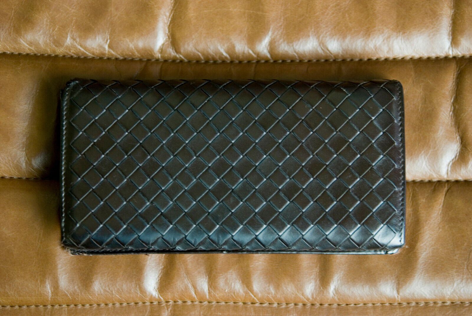Bottega Veneta BOTTEGA VENETA Intrecciato Leather Bifold Long Wallet Size ONE SIZE - 3 Thumbnail