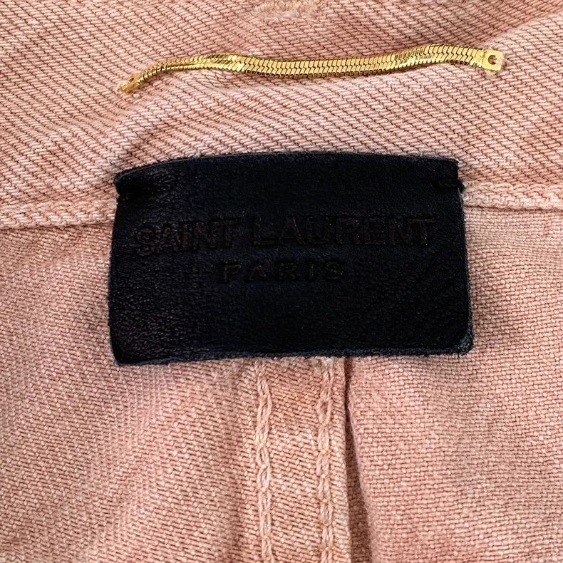 Saint Laurent Paris Saint Laurent Pink denim shorts 2504-Nextarrow Size 29" - 5 Thumbnail