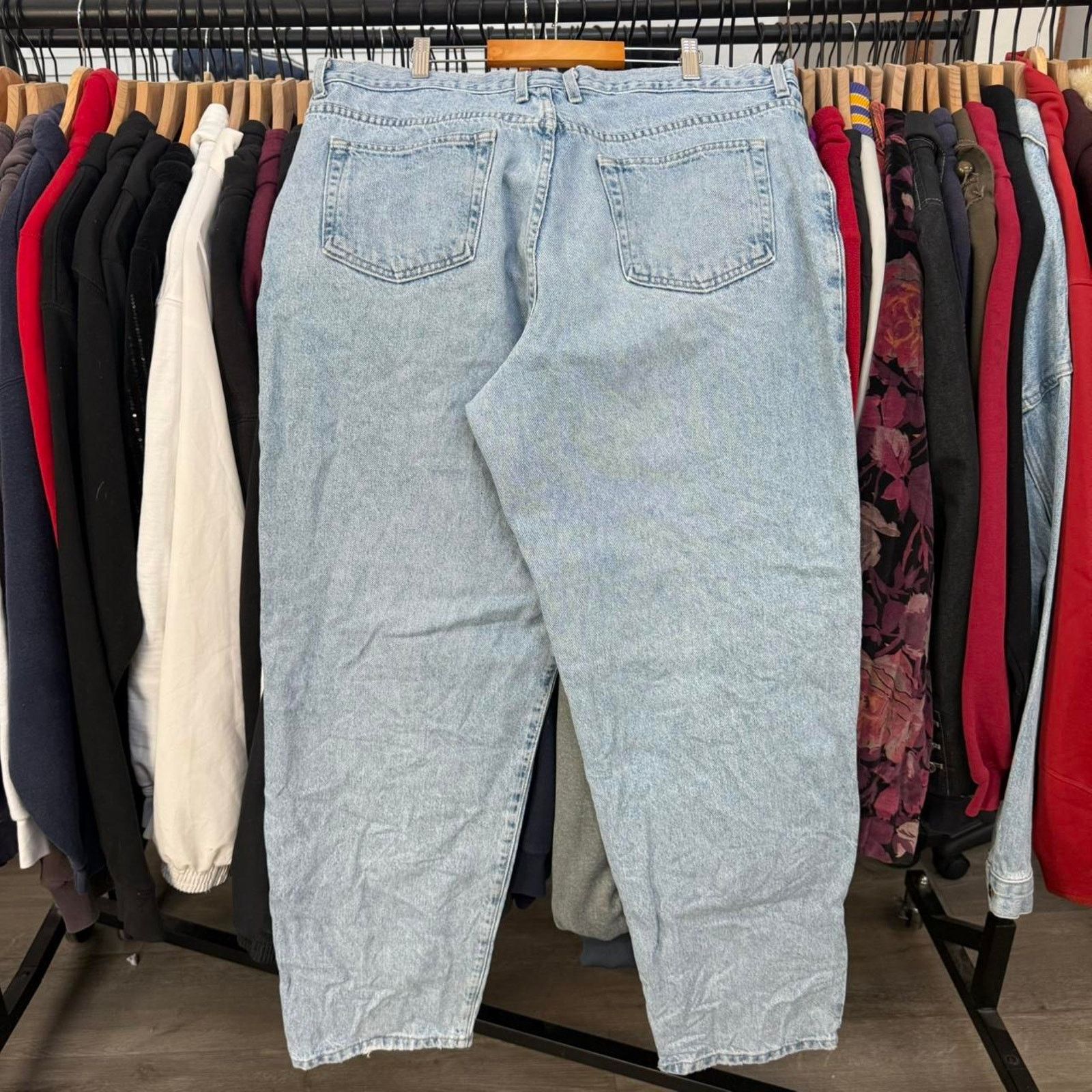 Guess Vintage Guess Baggy And Faded Light Denim Jeans Size US 38 / EU 54 - 6 Thumbnail