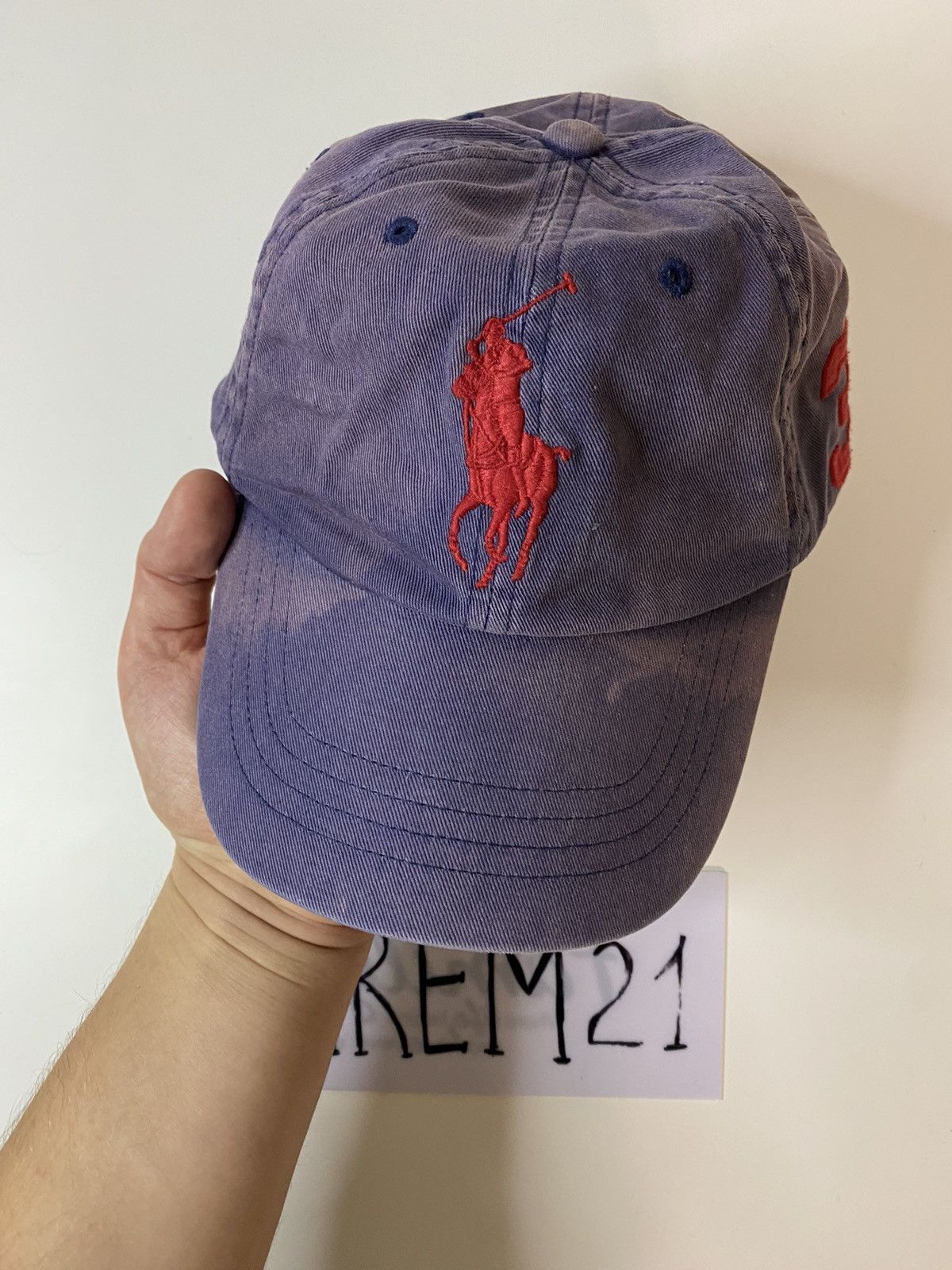 Vintage Polo Ralph Lauren vintage cap hat Size ONE SIZE - 2 Thumbnail