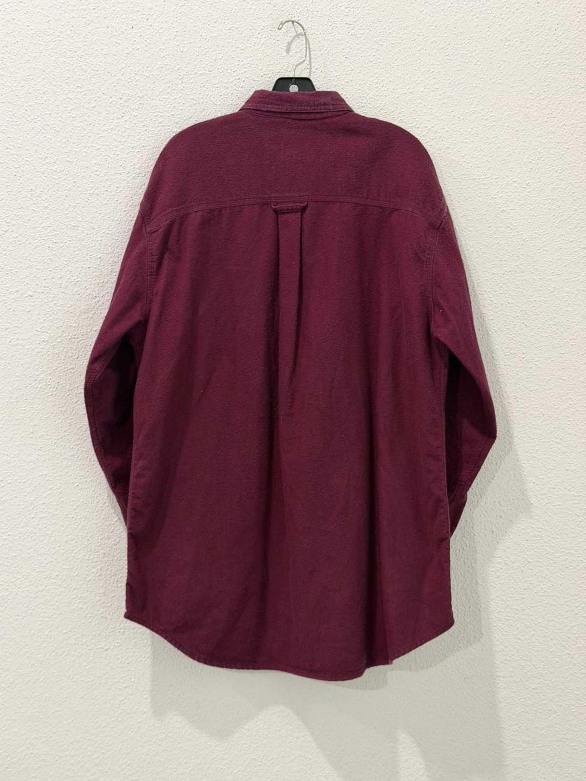 Woolrich Woolen Mills Vintage Woolrich Shirt Large Burgundy Chamois Flannel Size US L / EU 52-54 / 3 - 3 Thumbnail