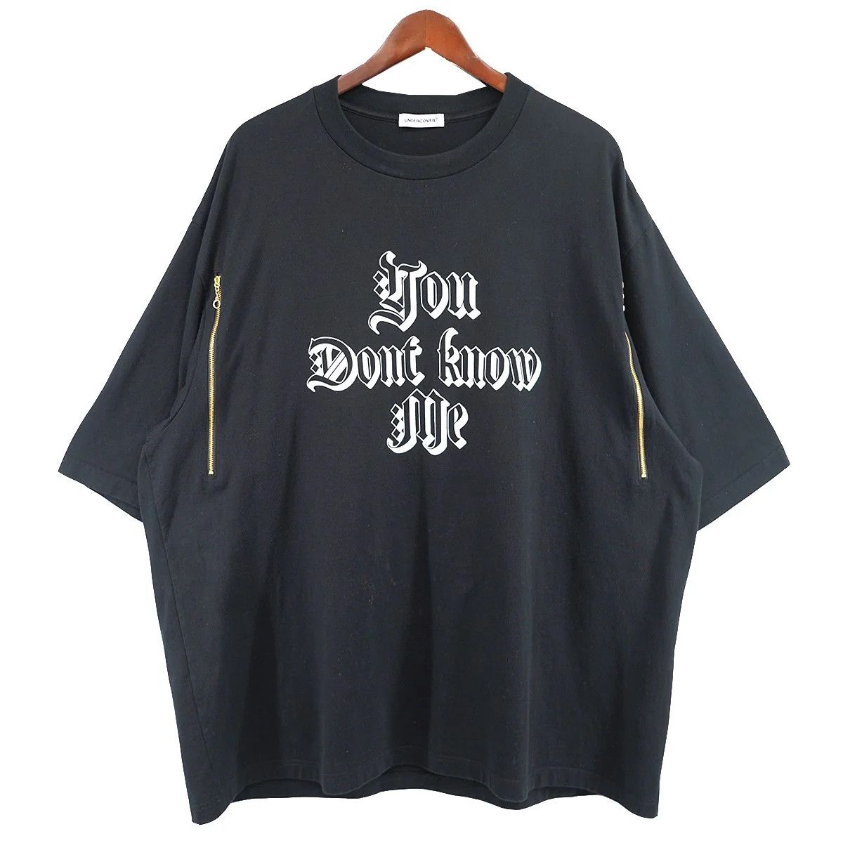 Undercover SS25 Gothic "You Dont Know Me" Boxy Tee Size US XXL / EU 58 / 5 - 1 Thumbnail