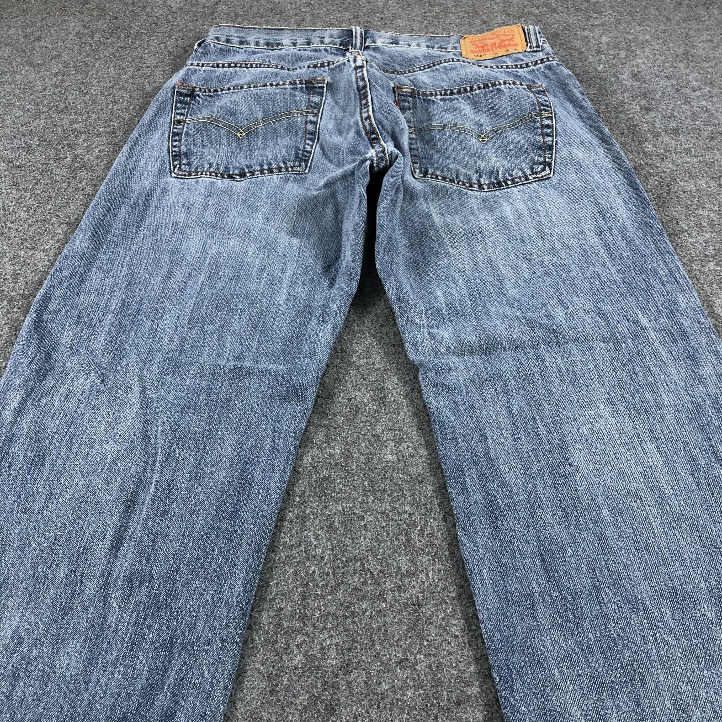 Levi's Vintage Levis 505 Jeans Faded Blue Denim-J994 Size US 31 - 4 Thumbnail