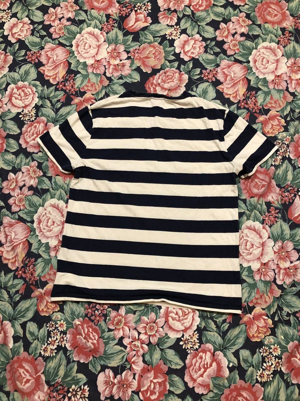 Polo Ralph Lauren Vintage Polo Ralph Lauren Custom Slim Fit Striped T-Shirt Size US L / EU 52-54 / 3 - 11 Thumbnail