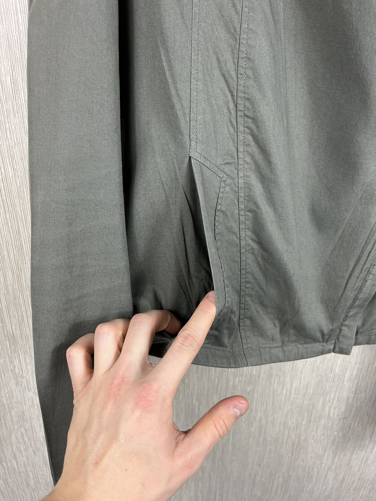Helmut Lang × Vintage Helmut Lang moto biker cropped asymmetric zip draped jacket Size M / US 6-8 / IT 42-44 - 8 Thumbnail