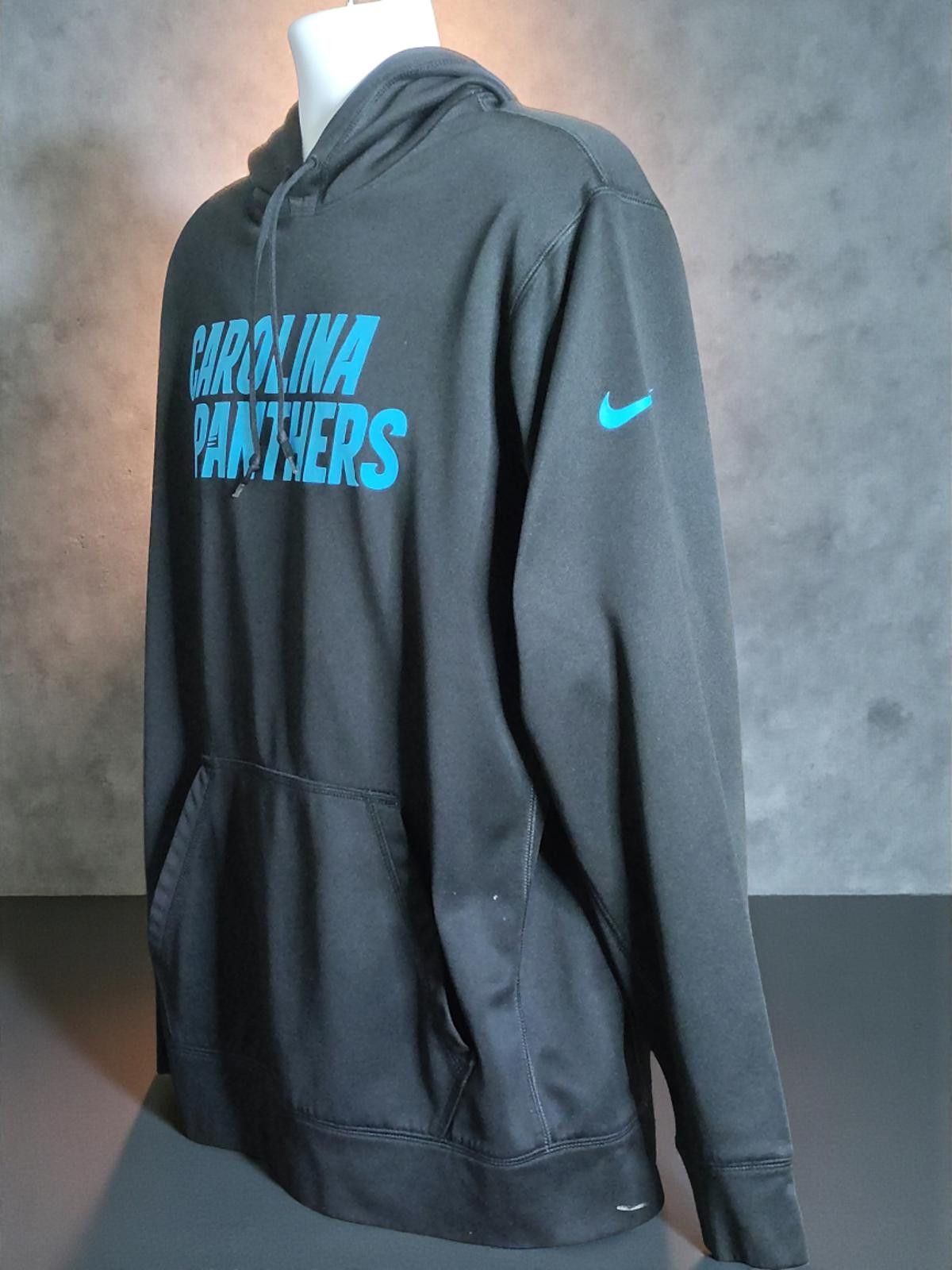Nike Nike Therma-FIT Carolina Panthers Hoodie by NFL Team Apparel Size ONE SIZE - 4 Thumbnail