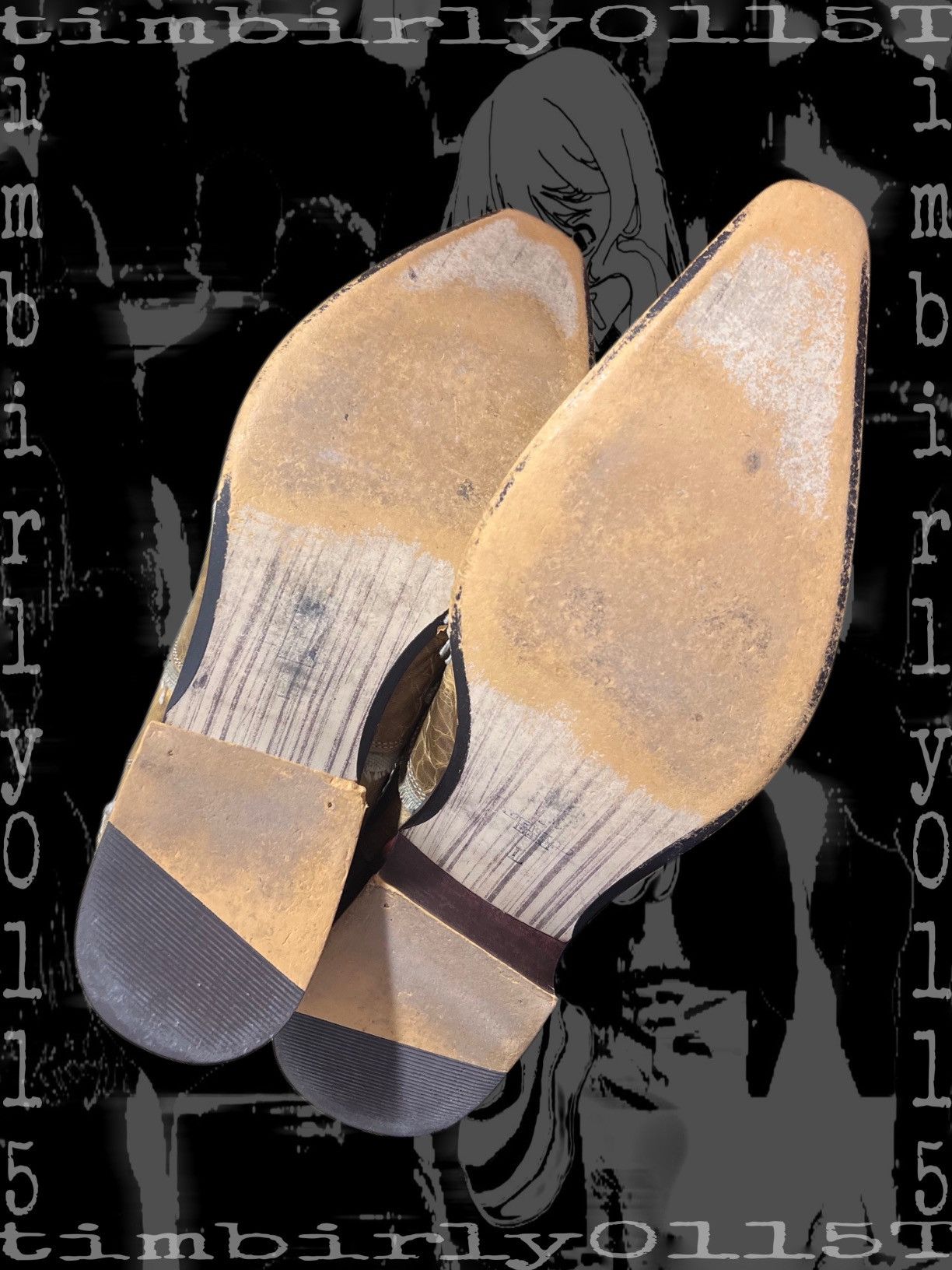 Tornado Mart Tornado Mart leather yellow chelsea boots Size US 8.5 / EU 41-42 - 7 Thumbnail