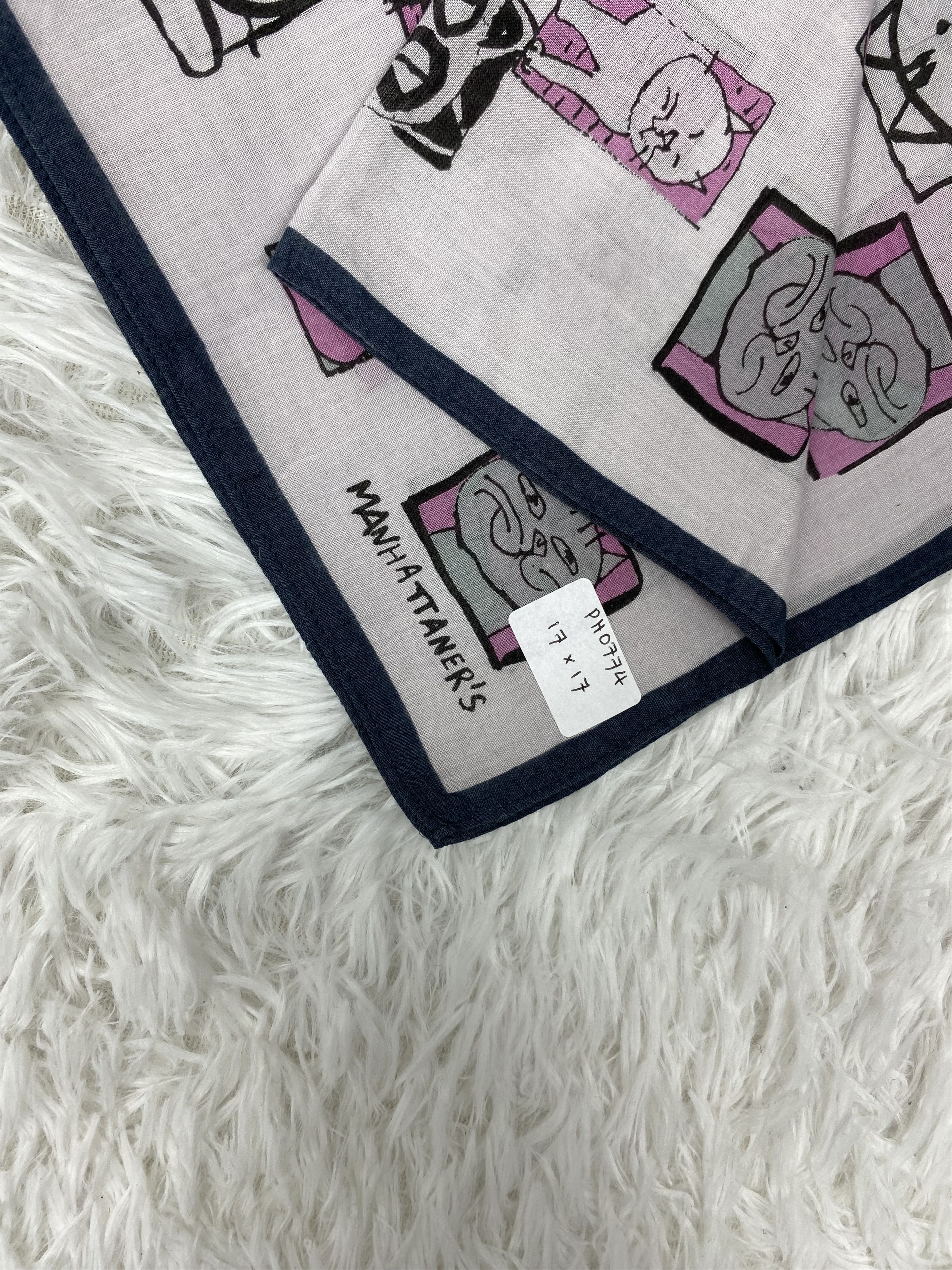 Designer × Vintage Vintage Manhattaner's Handkerchief Neckerchief PH0774 Size ONE SIZE - 2 Thumbnail