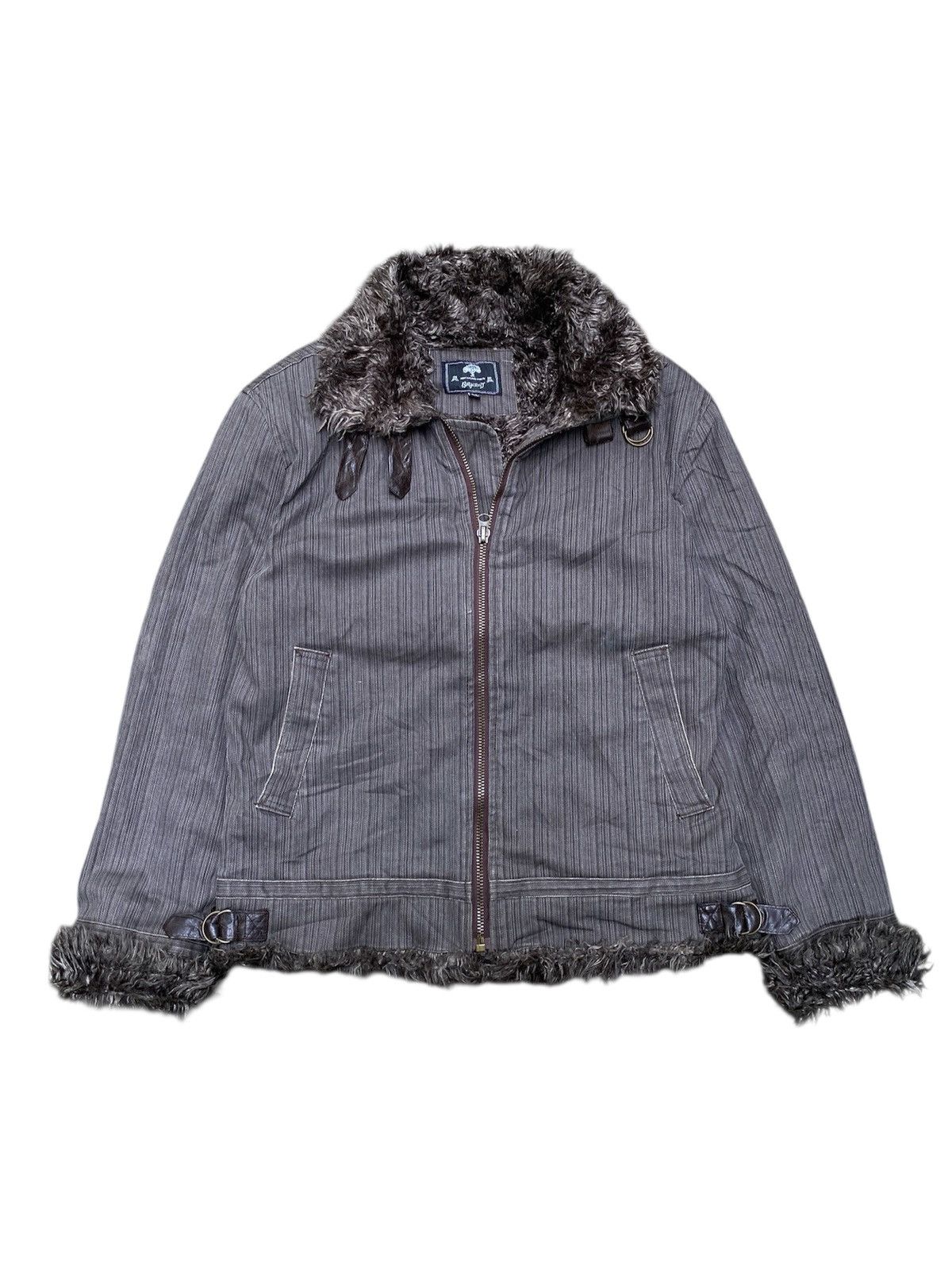 14th Addiction Baycrest Vkei Style Trim Fur LGB ifsixwasnine style Jacket Size US XL / EU 56 / 4 - 1 Thumbnail