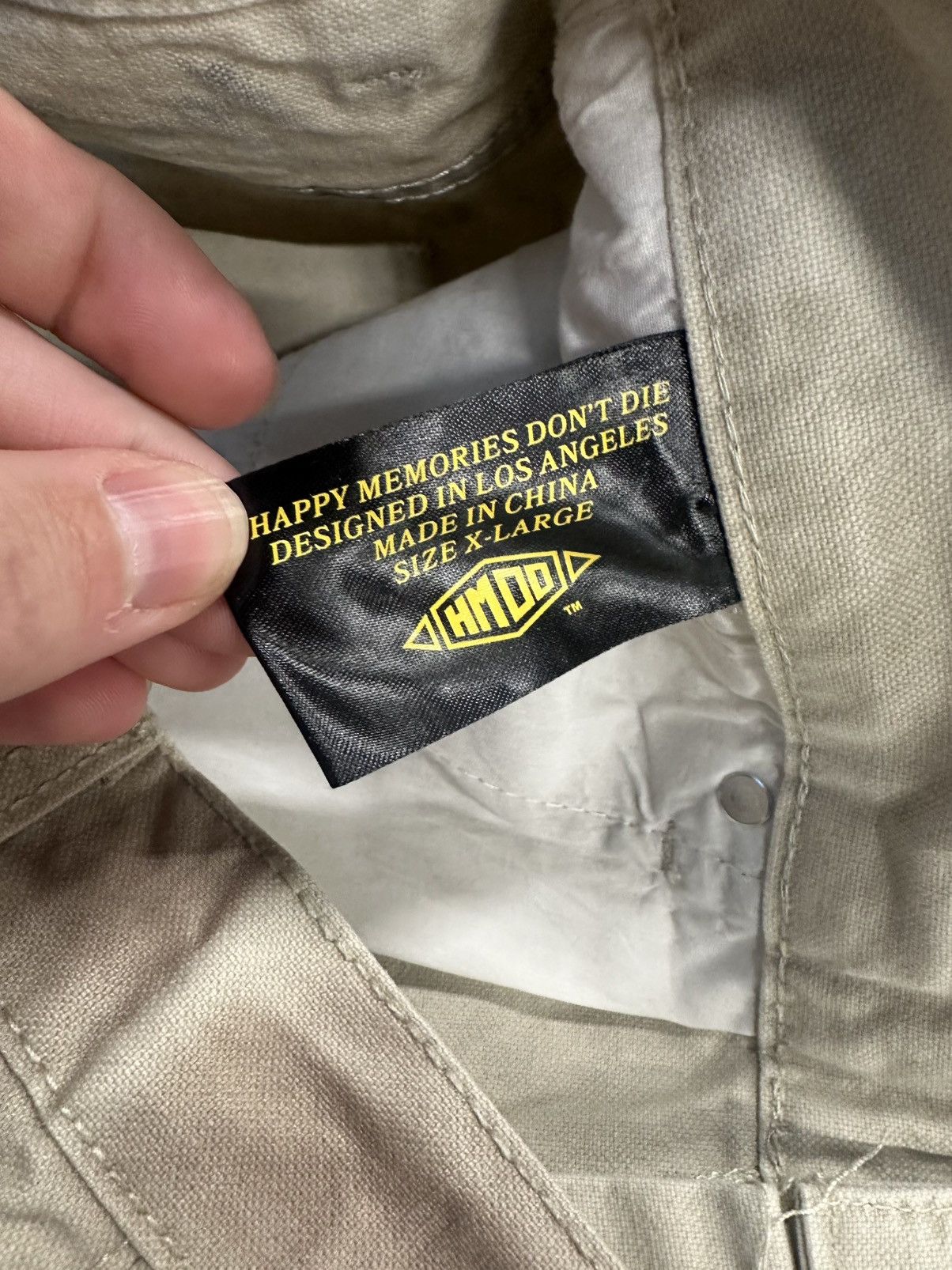 HMDD Happy memories dont die graffiti chino pants cream Size US 36 / EU 52 - 4 Thumbnail