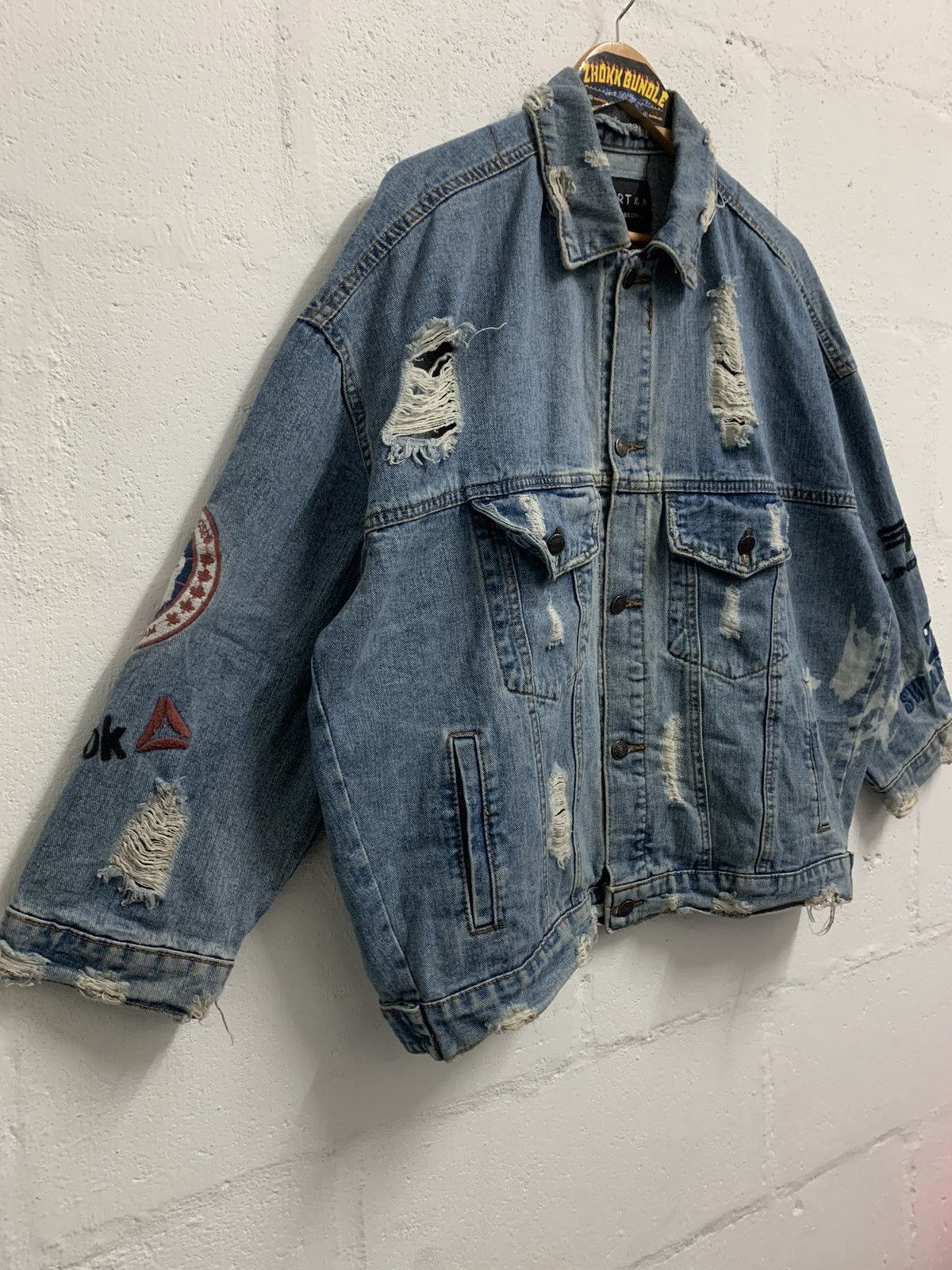 Japanese Brand Vintage Custom Distressed Jacket Size US XL / EU 56 / 4 - 4 Thumbnail