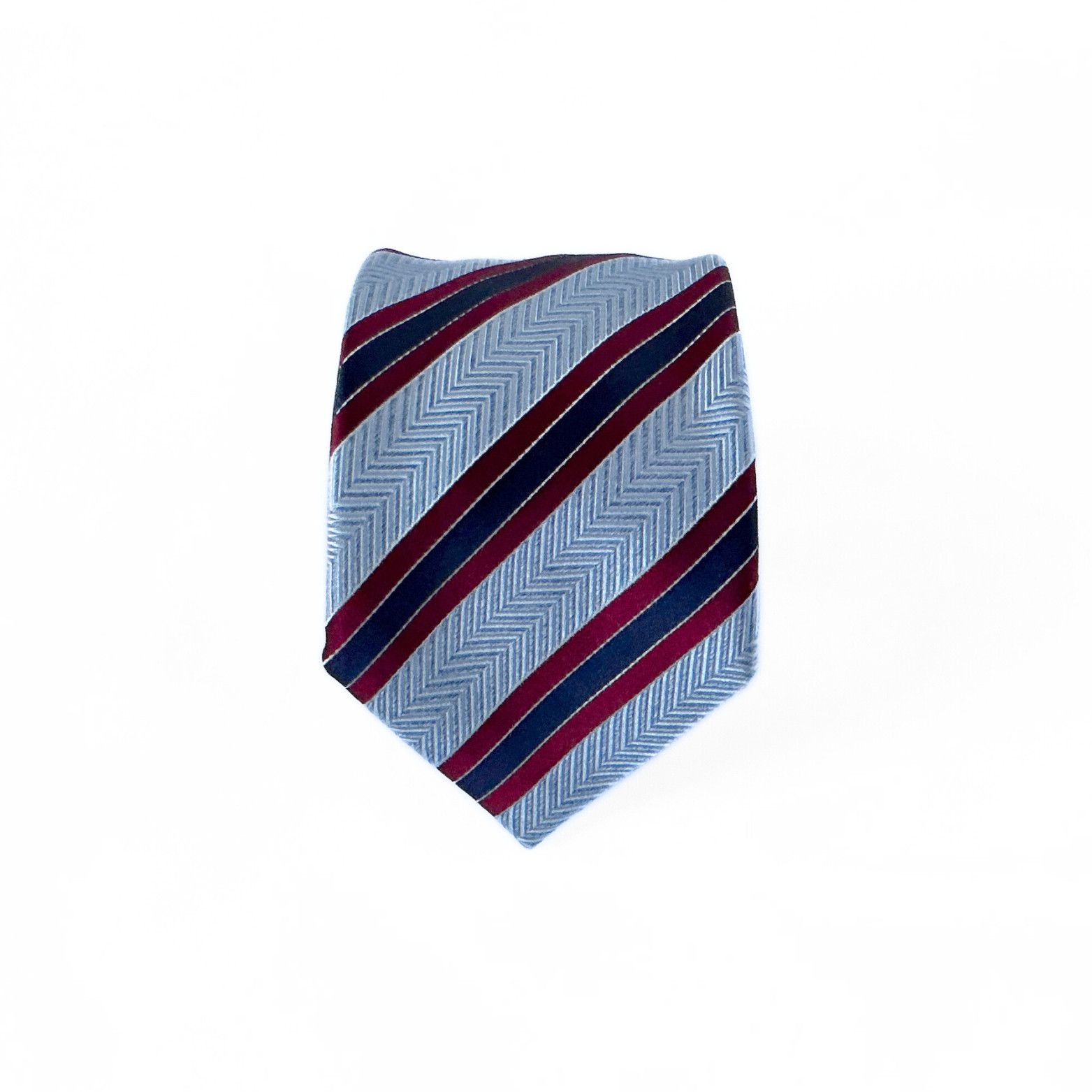 Canali Canali Striped Tie 3.75" Size ONE SIZE - 3 Thumbnail