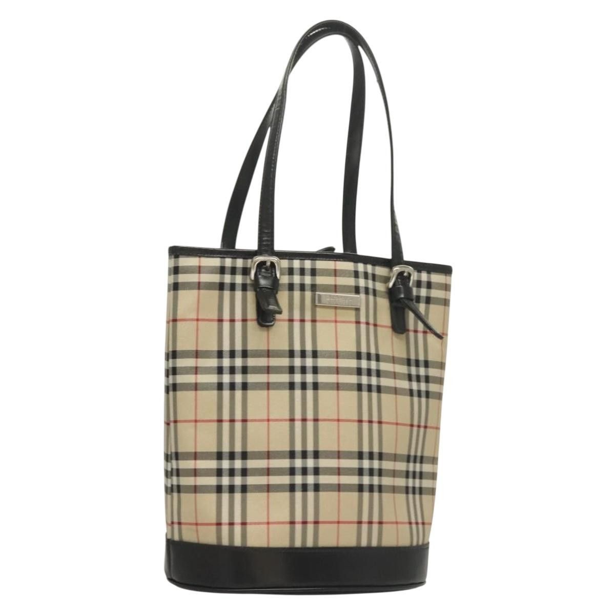 Burberry Burberry Nova Check Tote canvas check pattern Size ONE SIZE - 1 Thumbnail