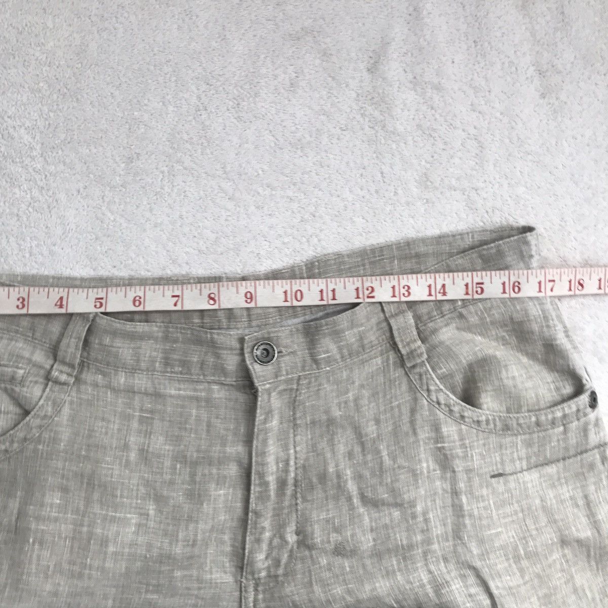 Zara Santoryo Textile 100% Linen Pant Mens EU 44 Size US 36 / EU 52 - 8 Thumbnail