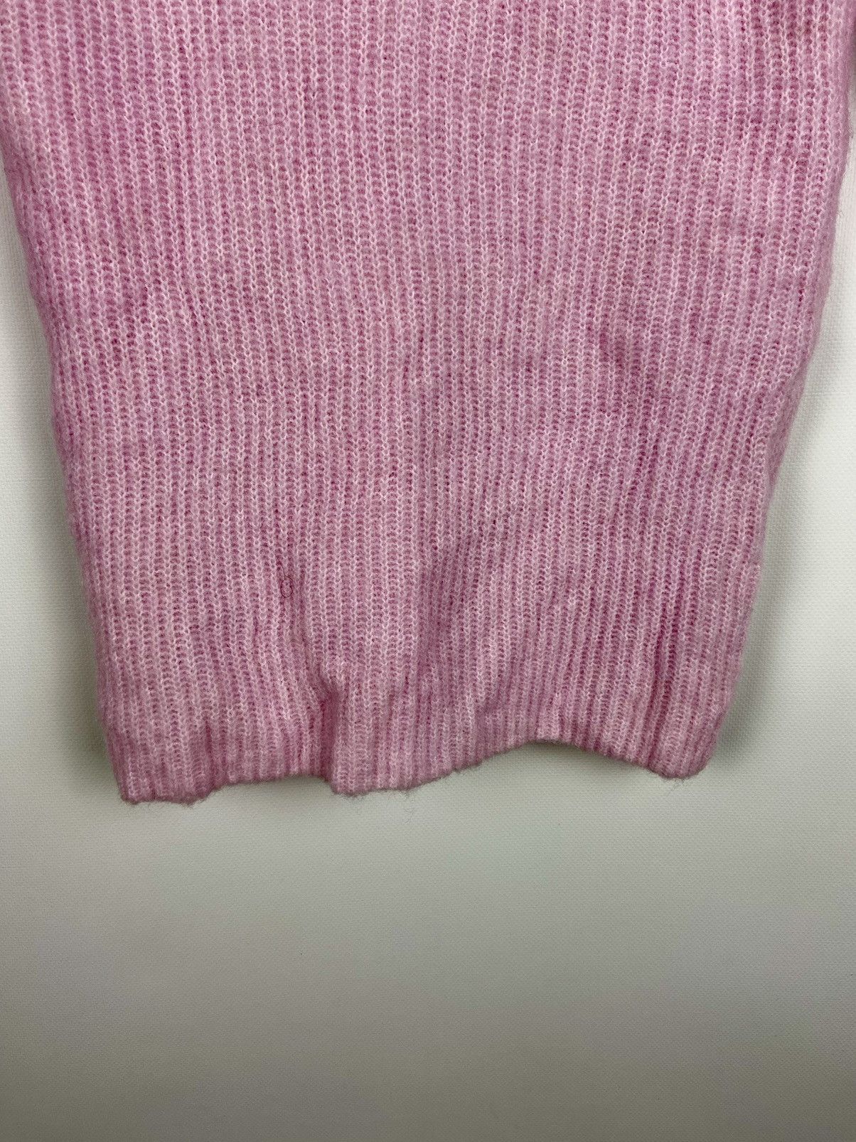 Designer × Ganni RRP$200 Ganni Cutout Ribbed-Knit Pink Womens Sweater Size S / US 4 / IT 40 - 14 Thumbnail