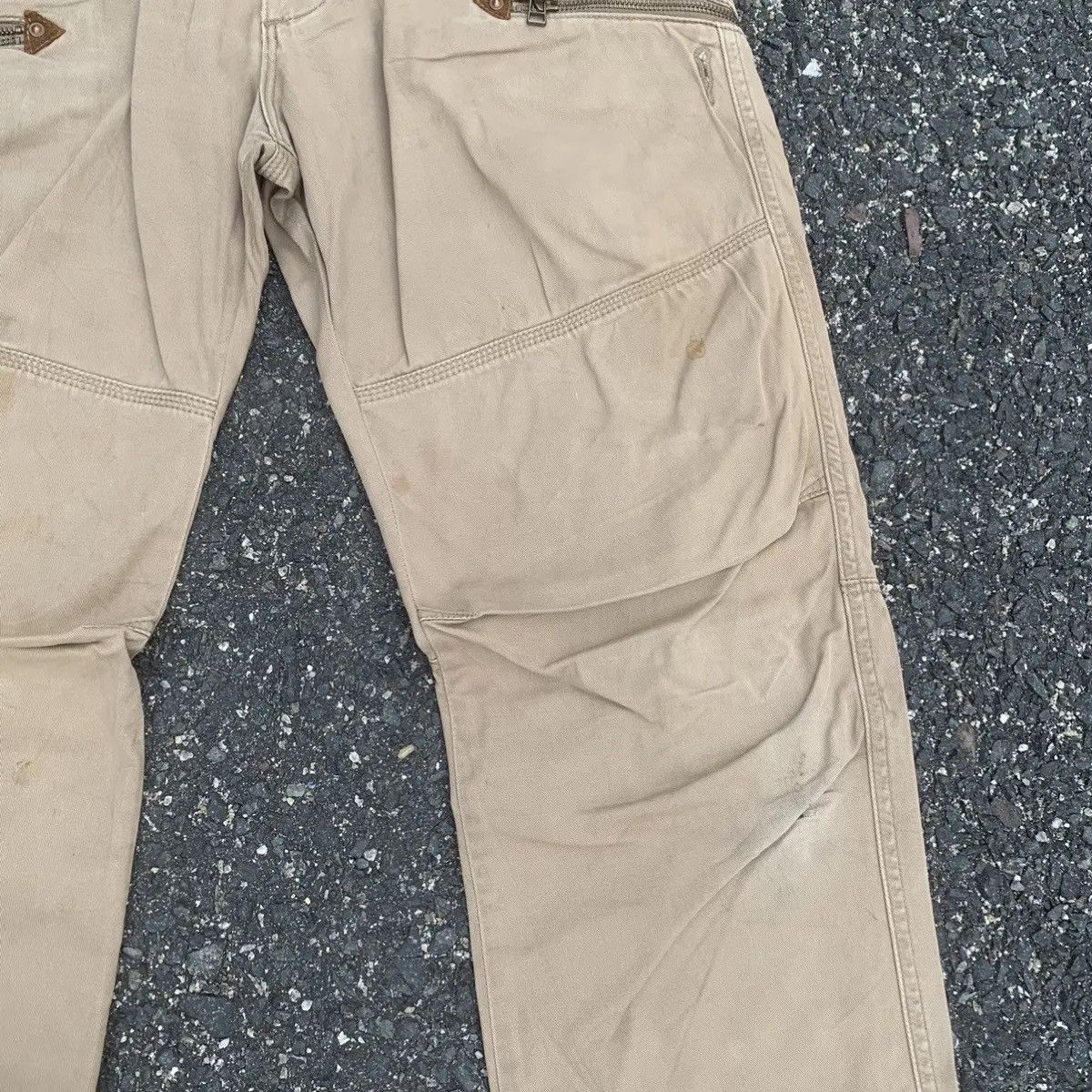 StraightFaded RUSTY DIRTY🔥JAPANESE VINTAGE TROUSERS FADED DISTRESSED PANT Size US 31 - 7 Thumbnail