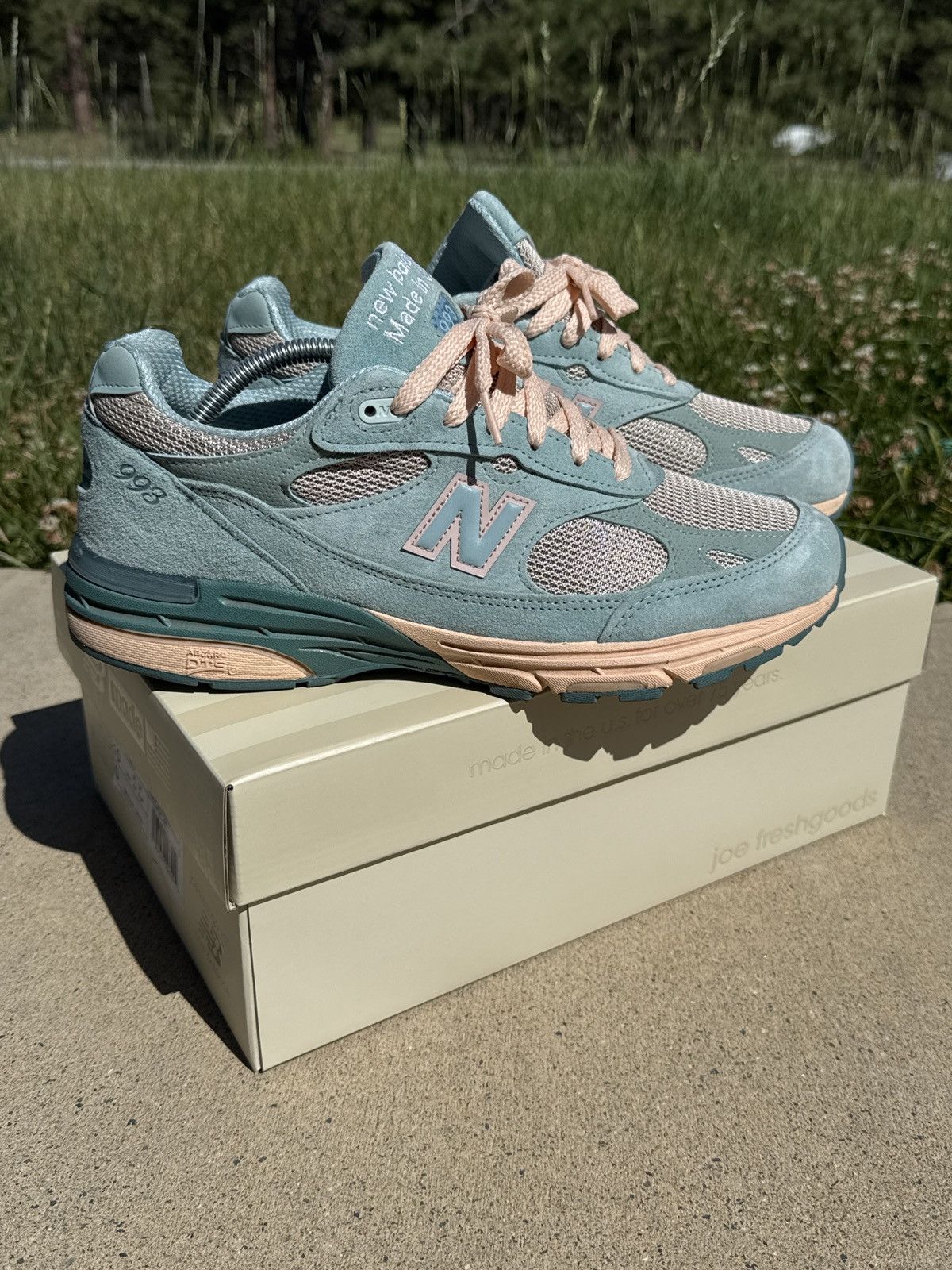 Arctic Blue Nb 993 Blue Joe Freshgoods X New Balance 993 Made In