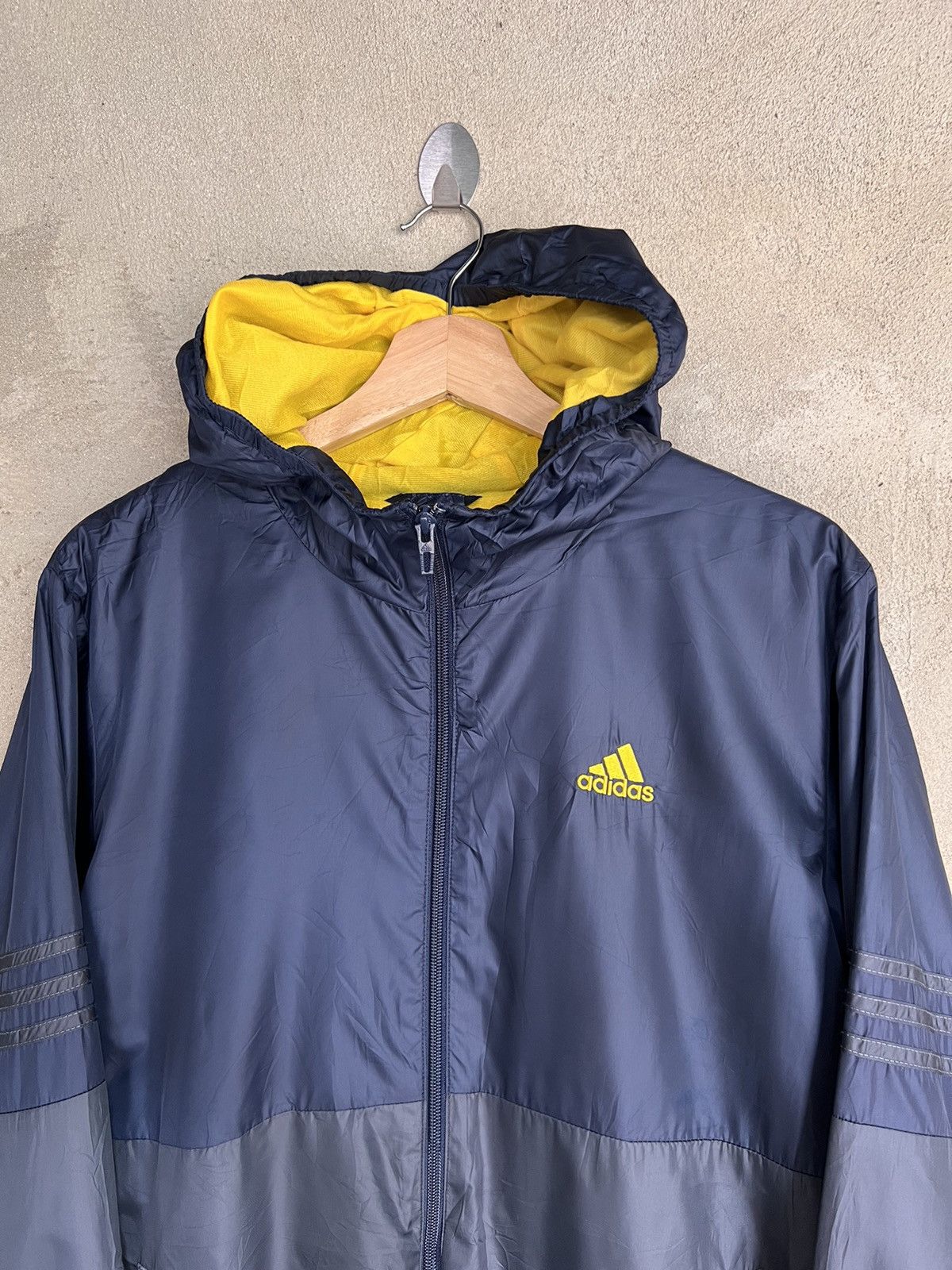 Adidas Adidas Embroidered Hoodies Jacket Size US M / EU 48-50 / 2 - 3 Thumbnail