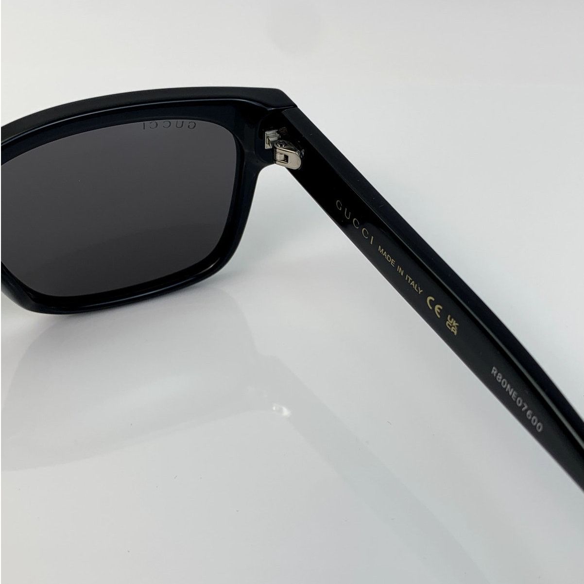 Gucci NEW GUCCI Sunglasses GG1716S 001 Black Grey Unisex Classic Size ONE SIZE - 6 Thumbnail