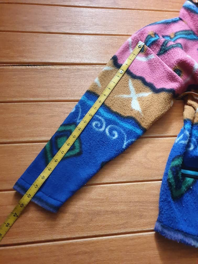 Japanese Brand Vintage K-Bradshaw Hawaii Abstract fleece Sweater Size US M / EU 48-50 / 2 - 6 Thumbnail