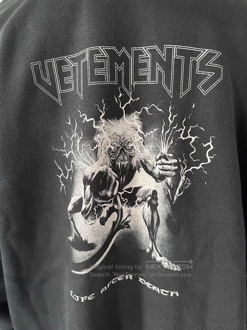 Vetements Vetements Electric Metal Demon Hoodie Size US M / EU 48-50 / 2 - 4 Thumbnail