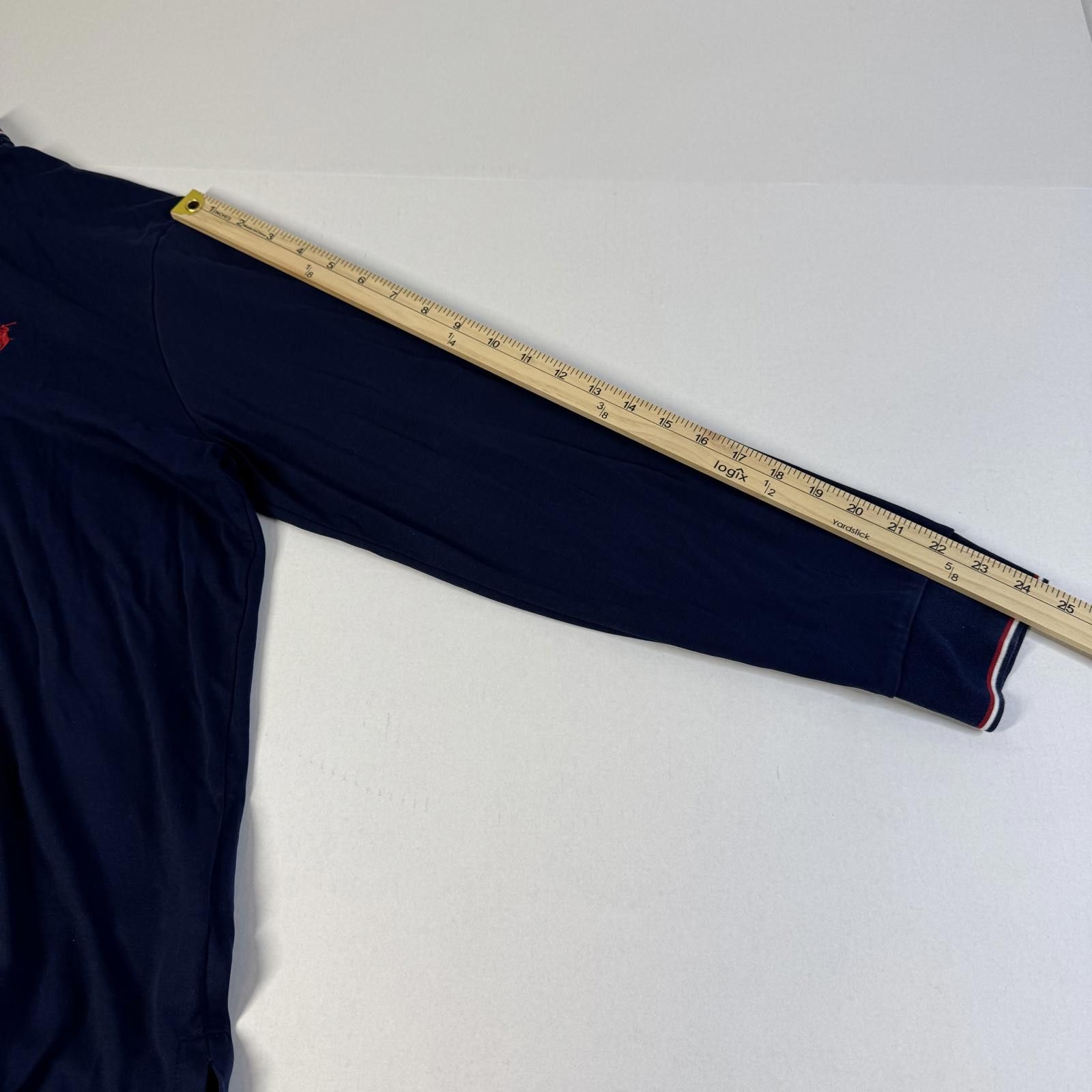 Polo Ralph Lauren Vintage Men's Navy Polo Ralph Lauren Sweater Blue Tag XL Size US XL / EU 56 / 4 - 5 Thumbnail