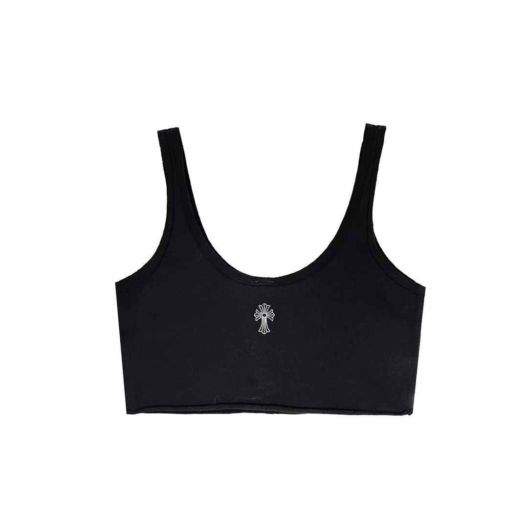 Chrome Hearts Chrome Hearts Black Short Version Tank Top Size S / US 4 / IT 40 - 2 Thumbnail