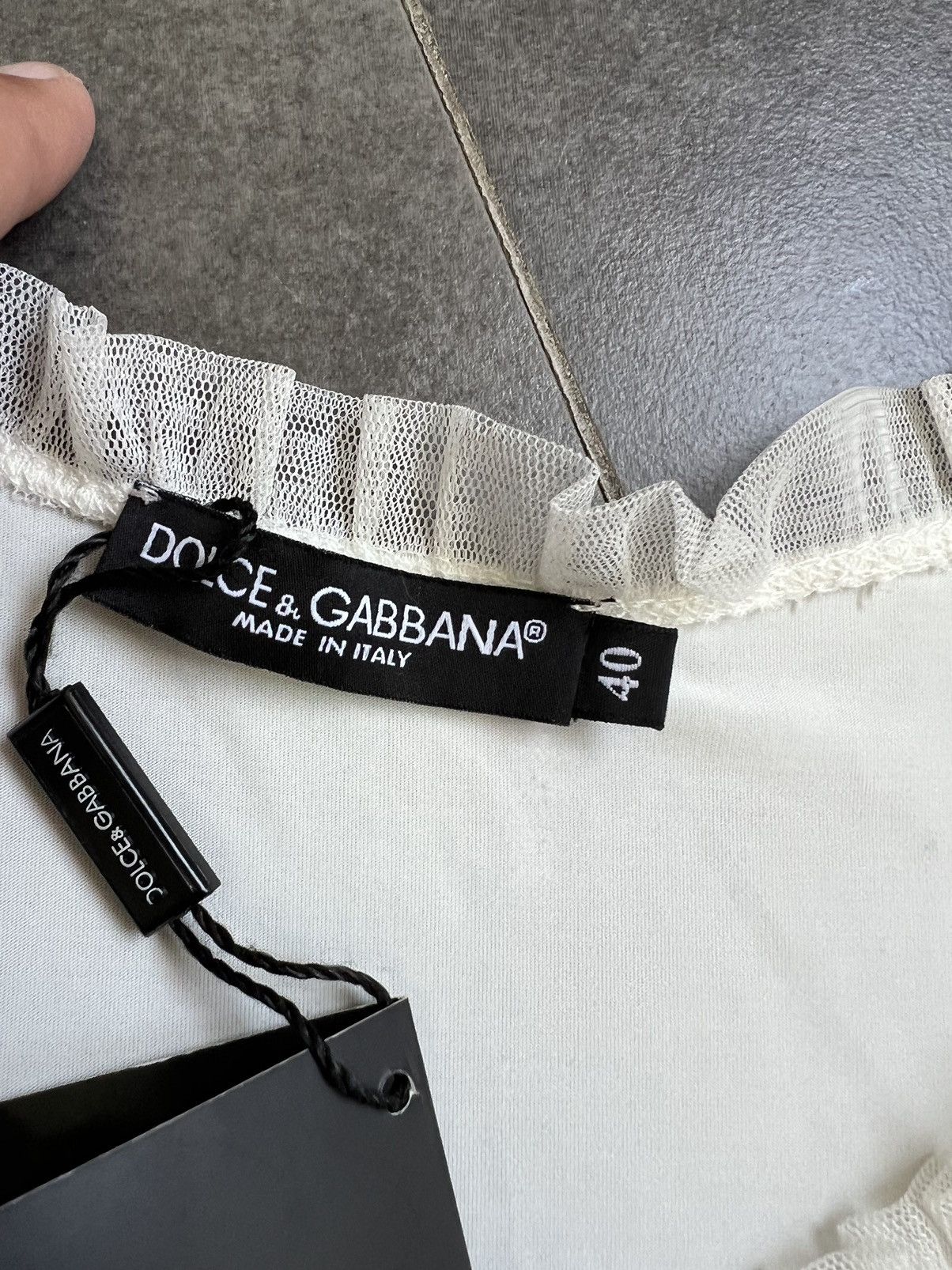 Dolce & Gabbana Vintage Dolce Gabbana flowers cherubs romantic dress Size S / US 4 / IT 40 - 5 Thumbnail
