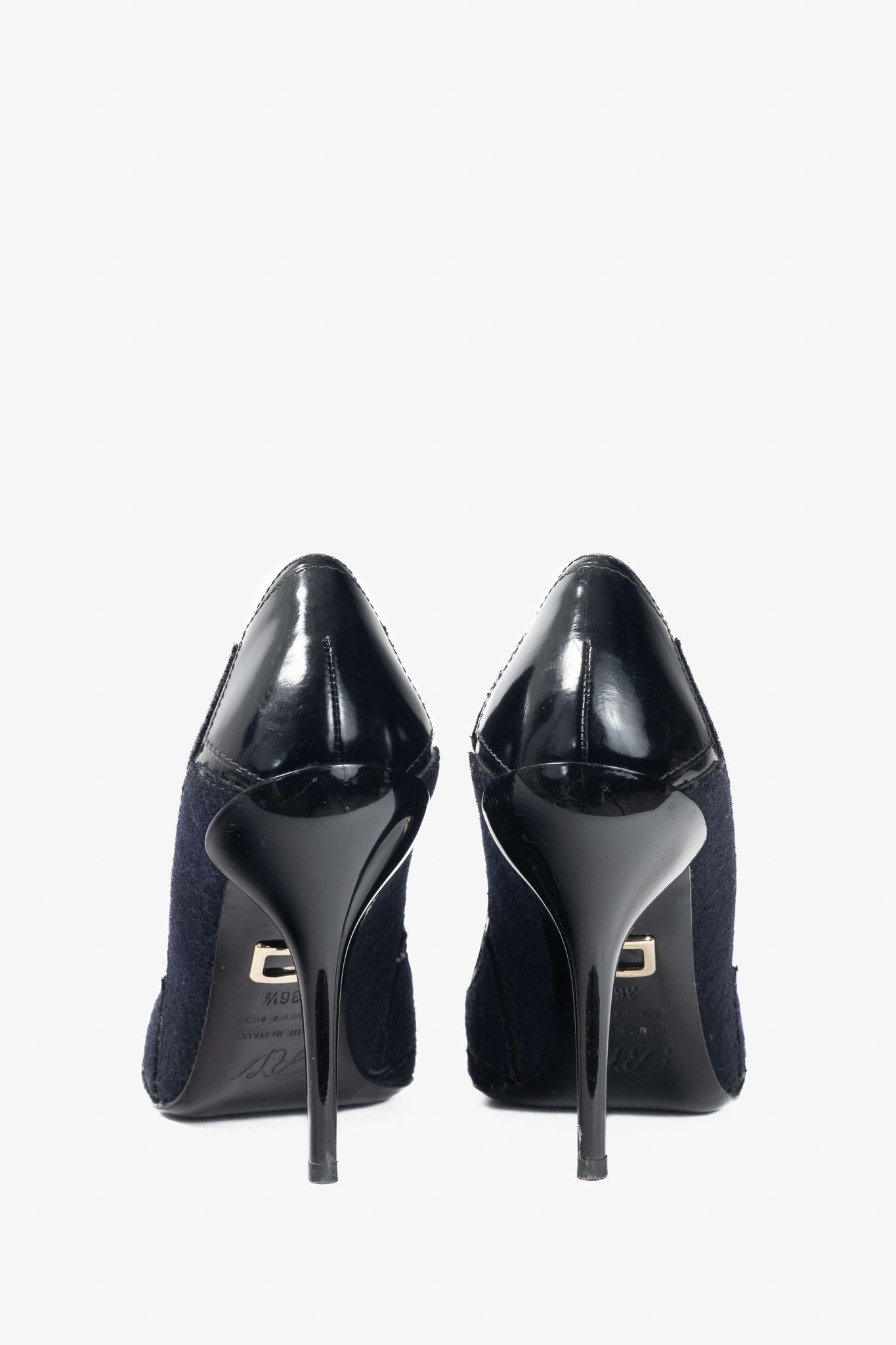 Roger Vivier Roger Vivier Prismick Laine Leather Patchwork Heels Size US 6 / IT 36 - 3 Thumbnail