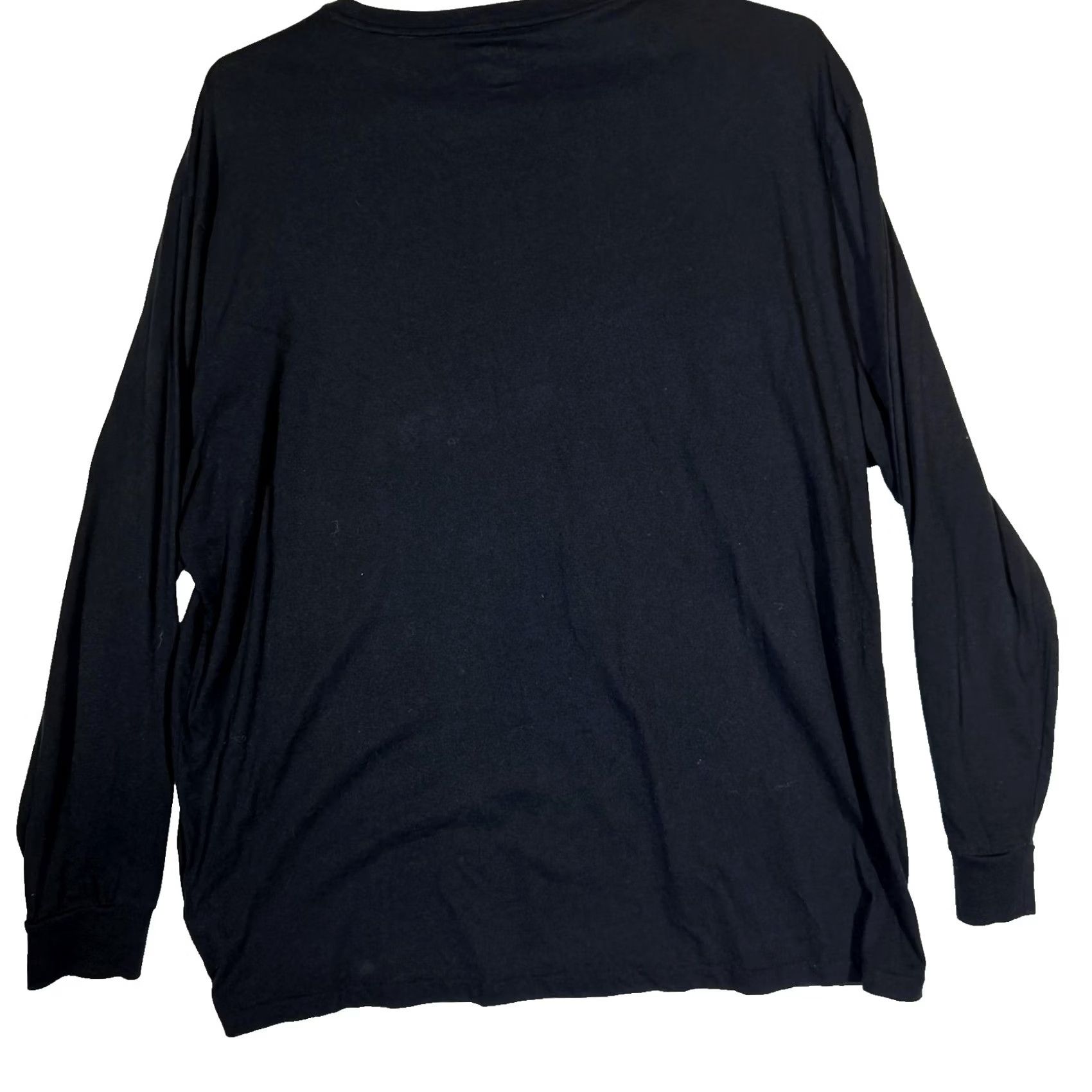 Polo Ralph Lauren Polo Ralph Lauren Shirt Mens 2XL Black Classic Fit Long Sleeve Crewneck Pony Tee Size US XXL / EU 58 / 5 - 2 Thumbnail