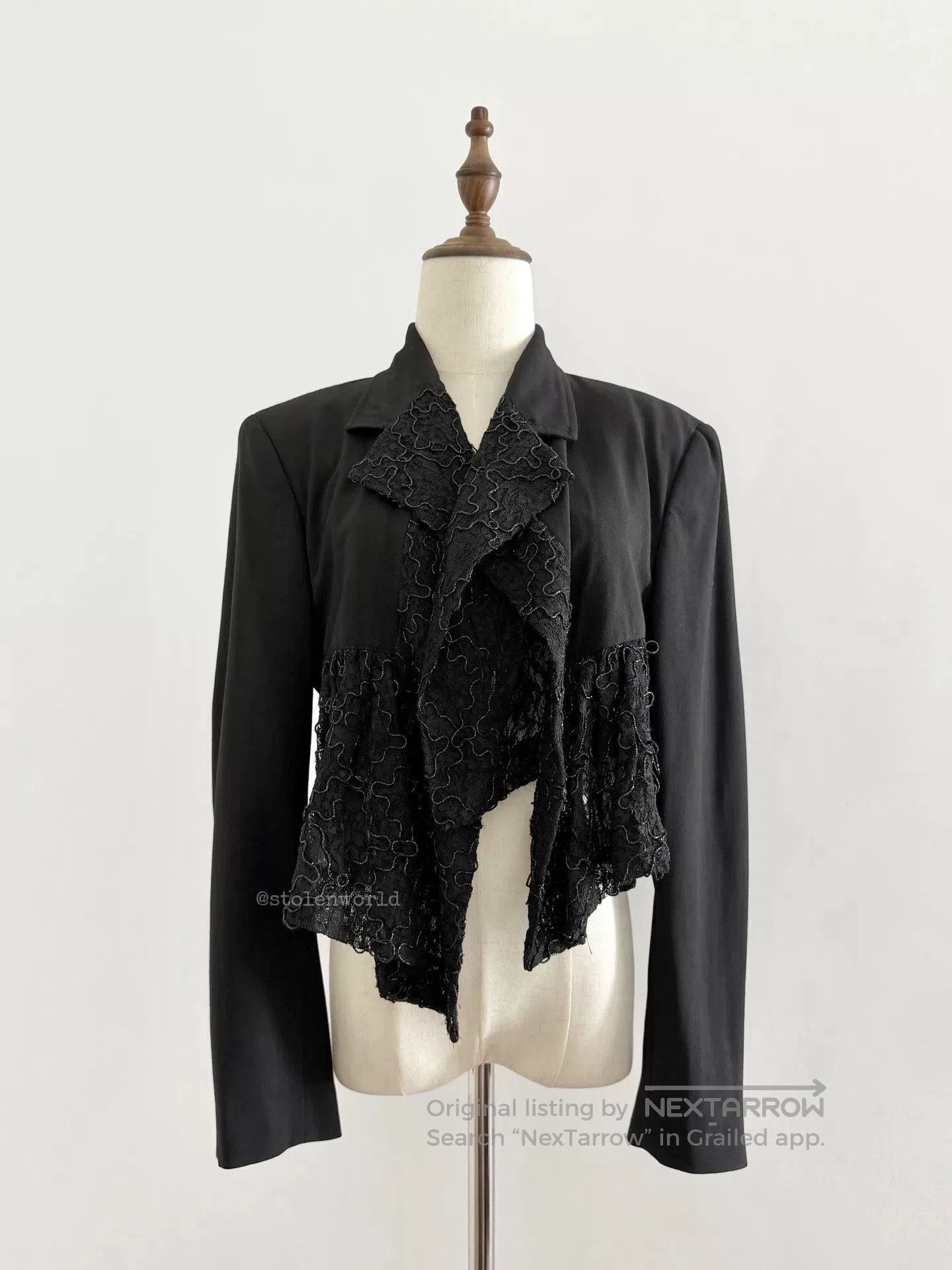 Comme des Garcons comme des garcons lace suit jacket. Size L / US 10 / IT 46 - 1 Thumbnail