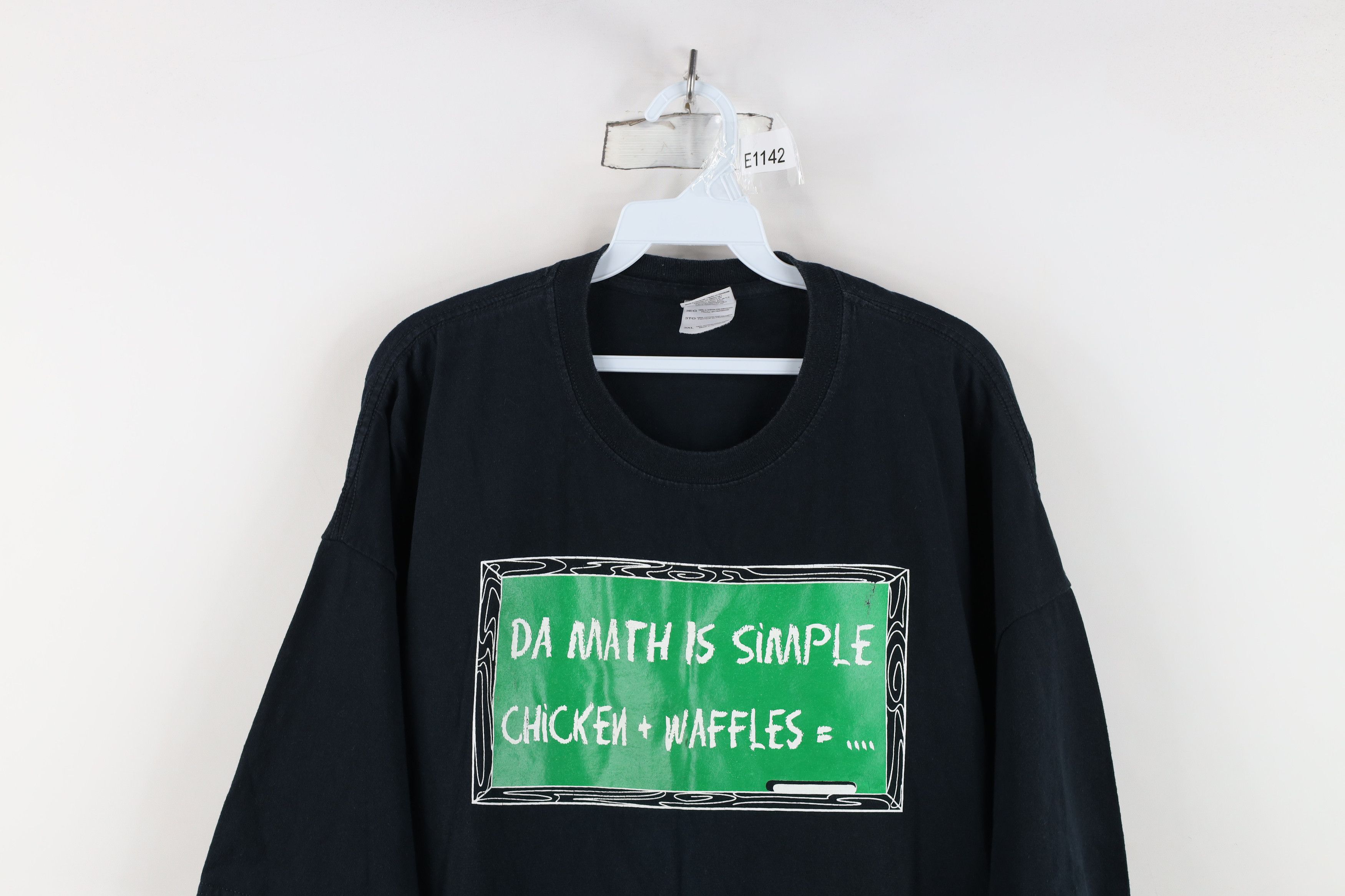 Vintage Vintage Streetwear and Waffles Restaurant Rap T-Shirt Size US XXL / EU 58 / 5 - 2 Thumbnail