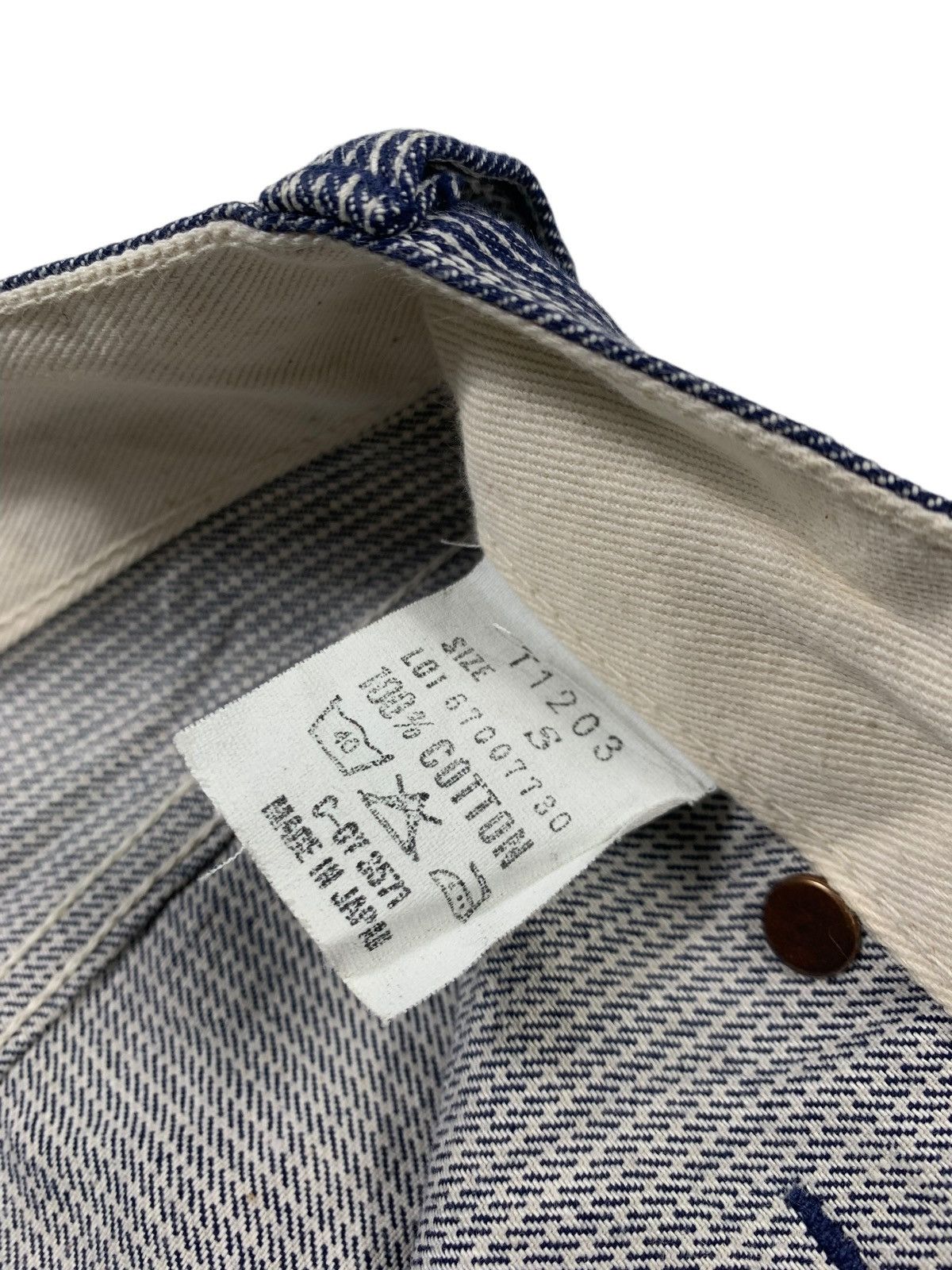 Japanese Brand Japanese brand Vintage work wear Hickory Pants Size US 30 / EU 46 - 9 Thumbnail