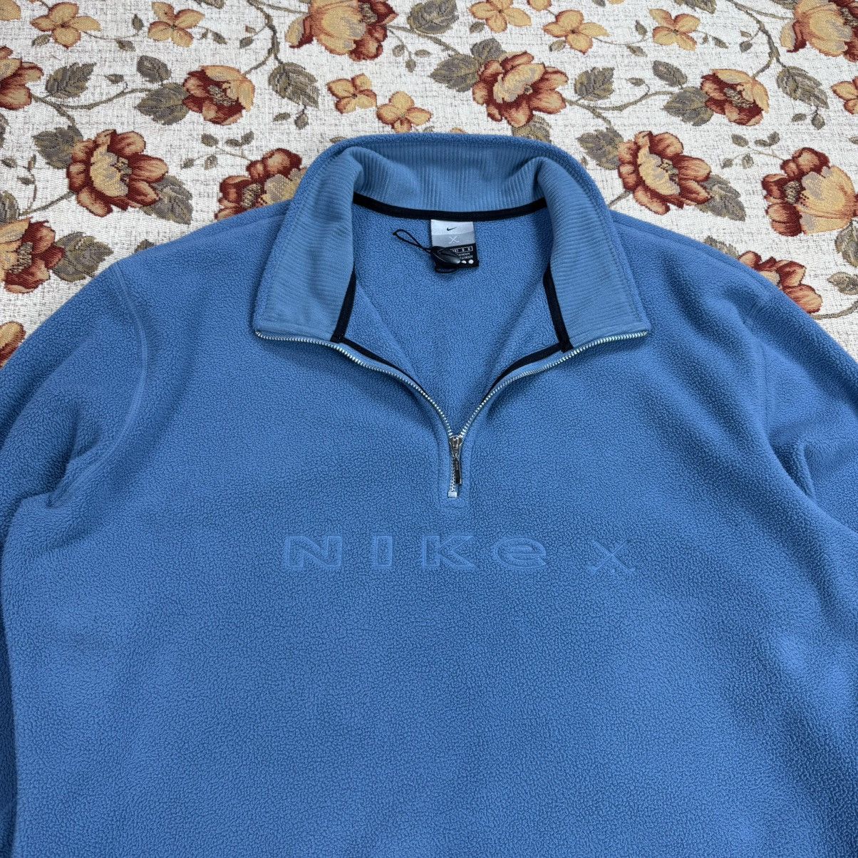 Nike × Tiger Woods × Vintage Vintage Nike Golf Zip Fleece Tiger Woods Streetwear Size L / US 10 / IT 46 - 2 Thumbnail
