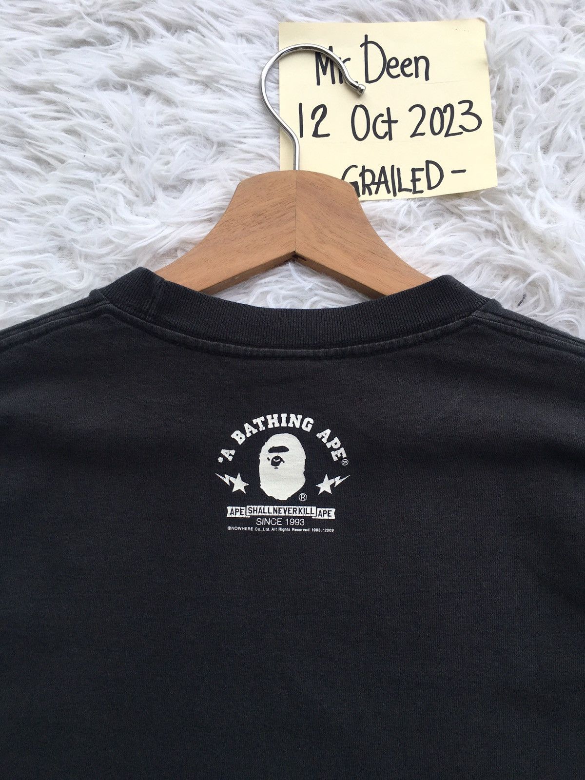 Bape Rare Vintage SS2008 Baby Milo Sta T shirt Size US M / EU 48-50 / 2 - 14 Thumbnail