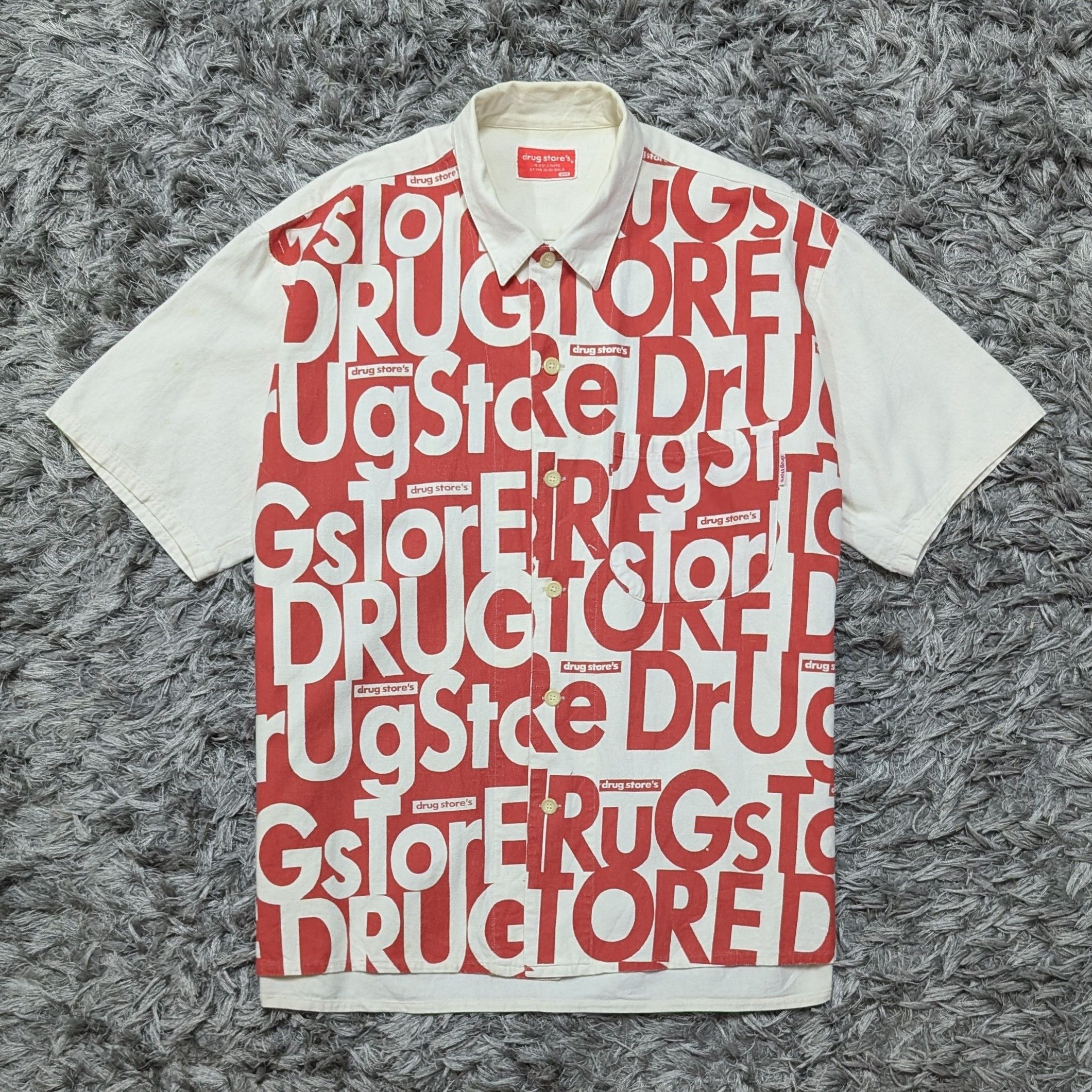 Vintage Drug Store´s Monogram Shirts Button Ups Casualwear Tops