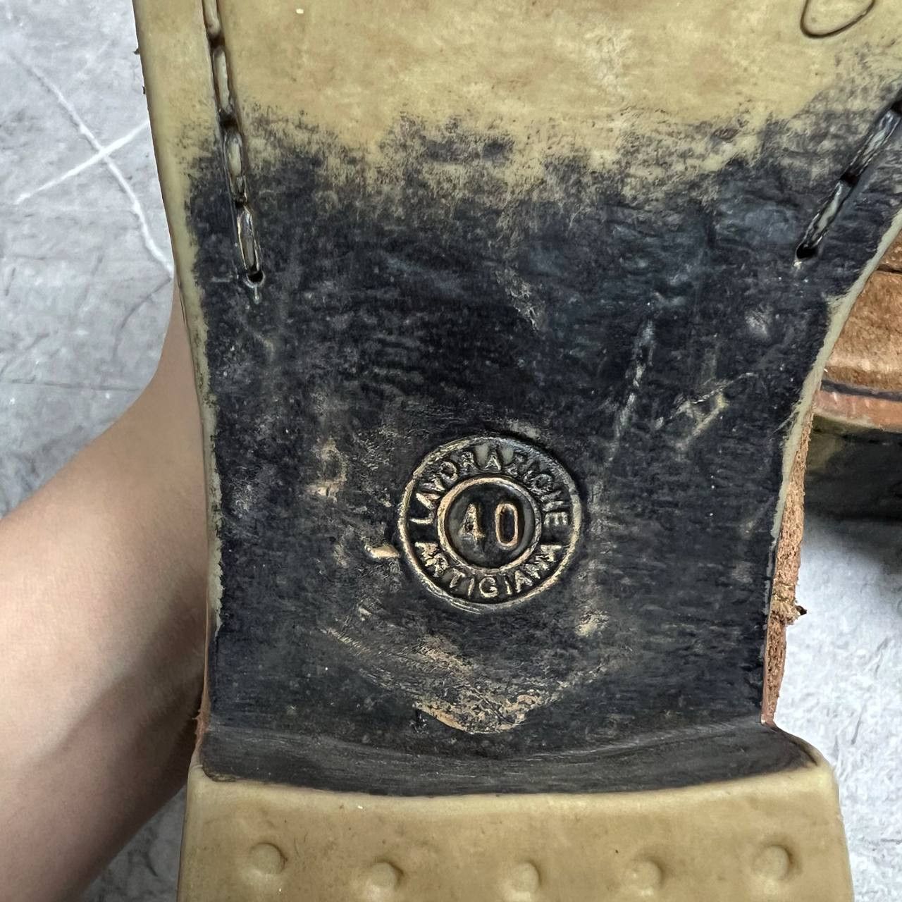 Japanese Brand Vintage AS.98 AirStep Style Acnle Leaher Biker Zipper EUR 40 Size US 7.5 / EU 40-41 - 2 Thumbnail