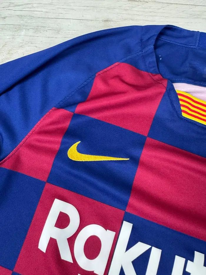 Nike Nike FC Barcelona 2019 2020 Home Shirt Soccer Jersey Size US S / EU 44-46 / 1 - 7 Thumbnail