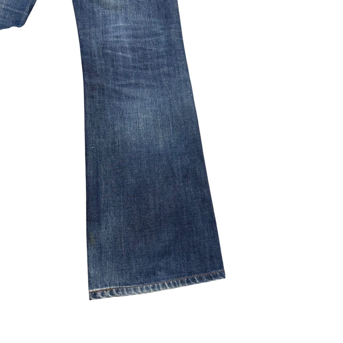 Levi's Vintage Levis 517 Flare Jeans Distressed Hedi Slimane Style Size US 27 - 15 Thumbnail