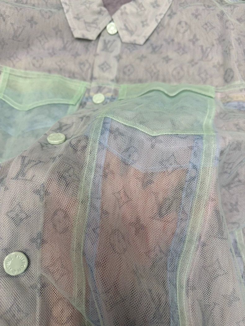 Louis Vuitton Louis Vuitton Sheer Macaron Denim Jacket-2508 Size US L / EU 52-54 / 3 - 4 Thumbnail