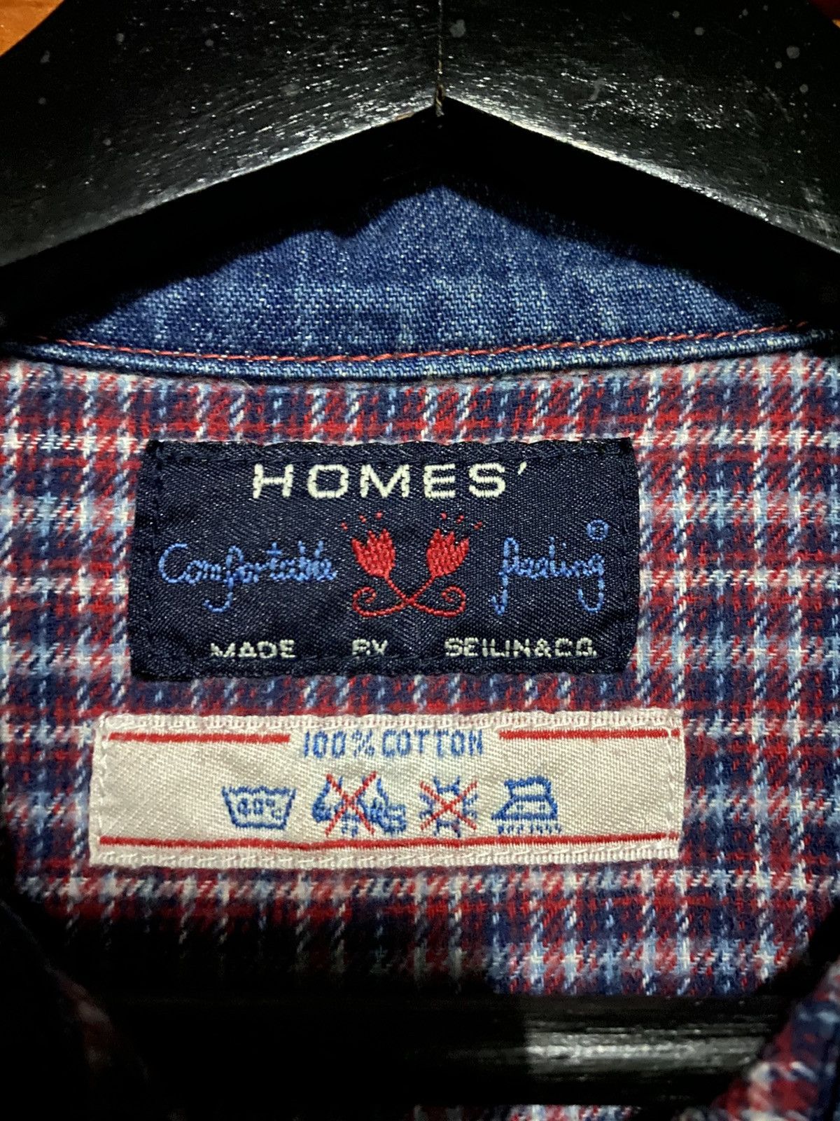 Japanese Brand HOMES’ Japanese Denim Zip Jacket | Indigo Workwear Style Size US S / EU 44-46 / 1 - 12 Thumbnail