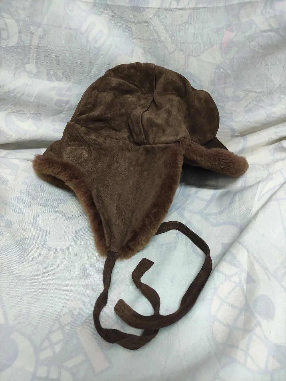 Japanese Brand VINTAGE UNBRANDED TRAPPER HAT LEATHER Size ONE SIZE - 3 Thumbnail