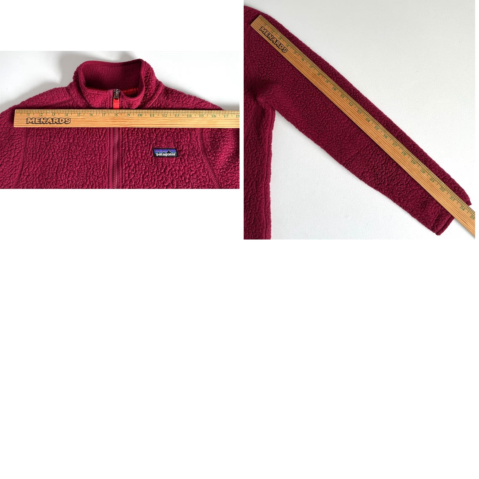 Patagonia VINTAGE Women's Patagonia Retro Pile 1/4 Zip Pullover Arrow Red 22815 Sz M Size M / US 6-8 / IT 42-44 - 10 Thumbnail