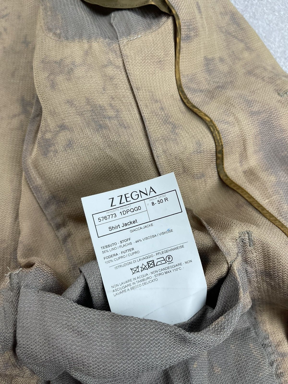 Ermenegildo Zegna × Z Zegna Z Zegna Custom Blazer Jacket Men’s Size 50R Size 50R - 10 Thumbnail
