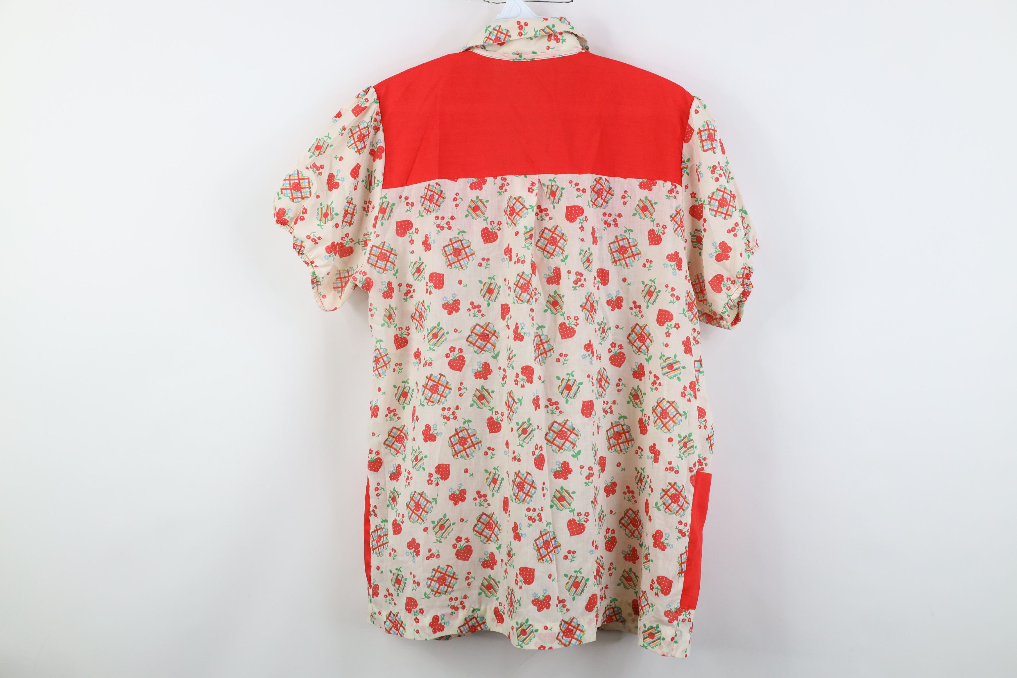 Vintage Vintage 70s Streetwear Flower Country Snap Button Shirt Size L / US 10 / IT 46 - 12 Thumbnail